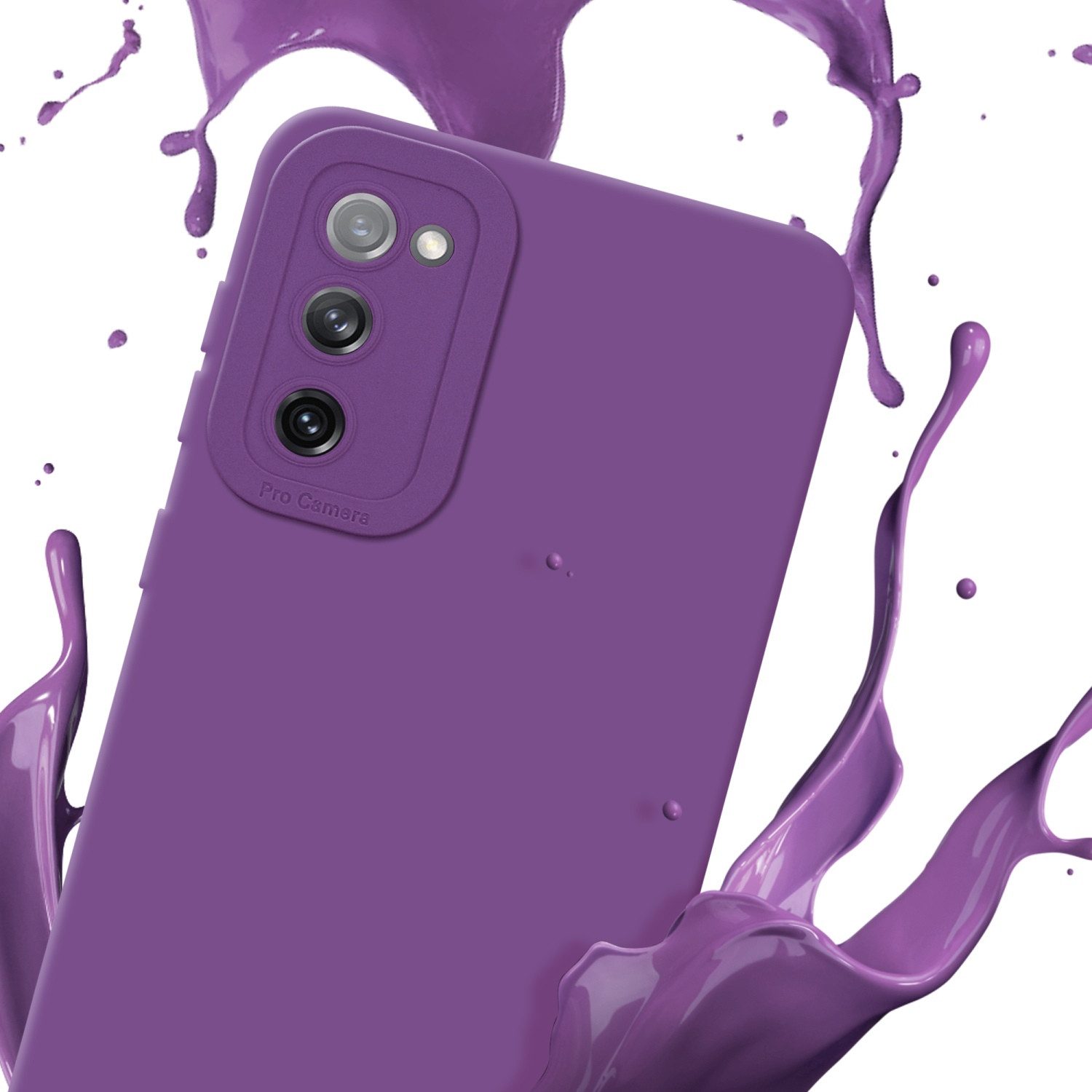 Cadorabo Handyhülle für Samsung Galaxy S20 FE Hülle Samsung Galaxy S20 FE, Hülle Schutzhülle TPU Silikon Case Cover