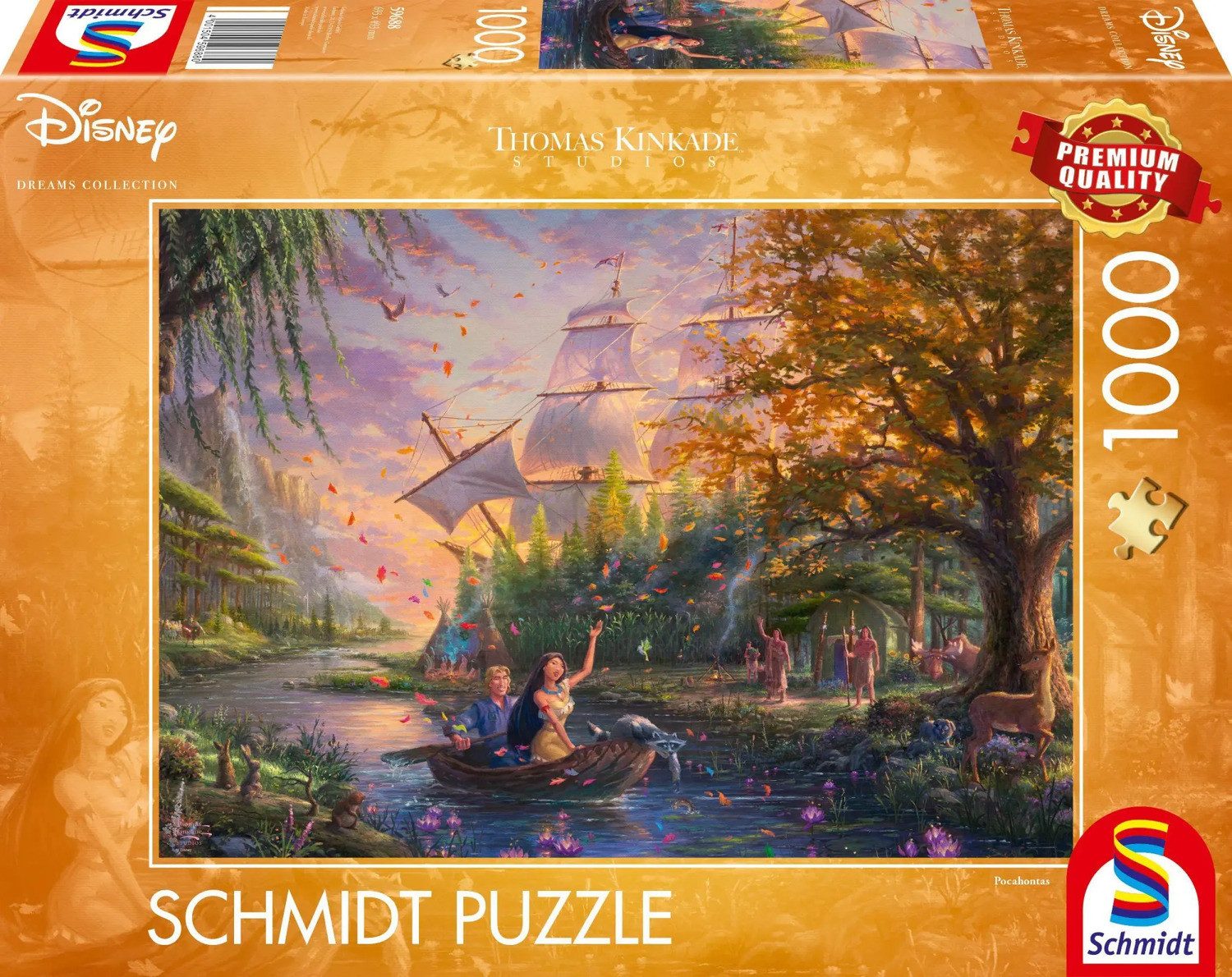 Schmidt Spiele Puzzle Disney, Pocahontas Puzzle günstig online kaufen