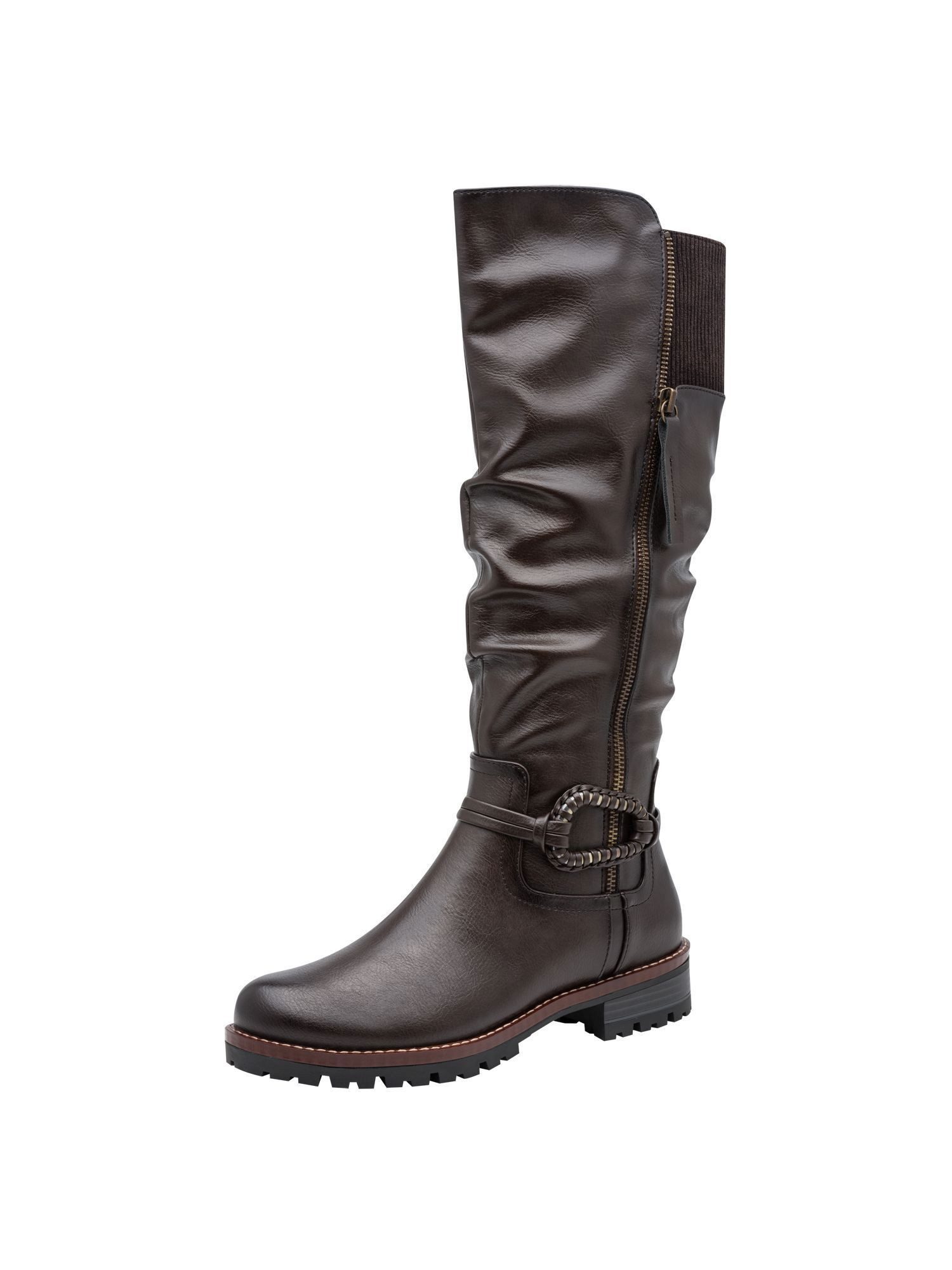 MARCO TOZZI MT FEEL ME mit Blockabsatz Blockabsatz 2-26641-47 Winterstiefel