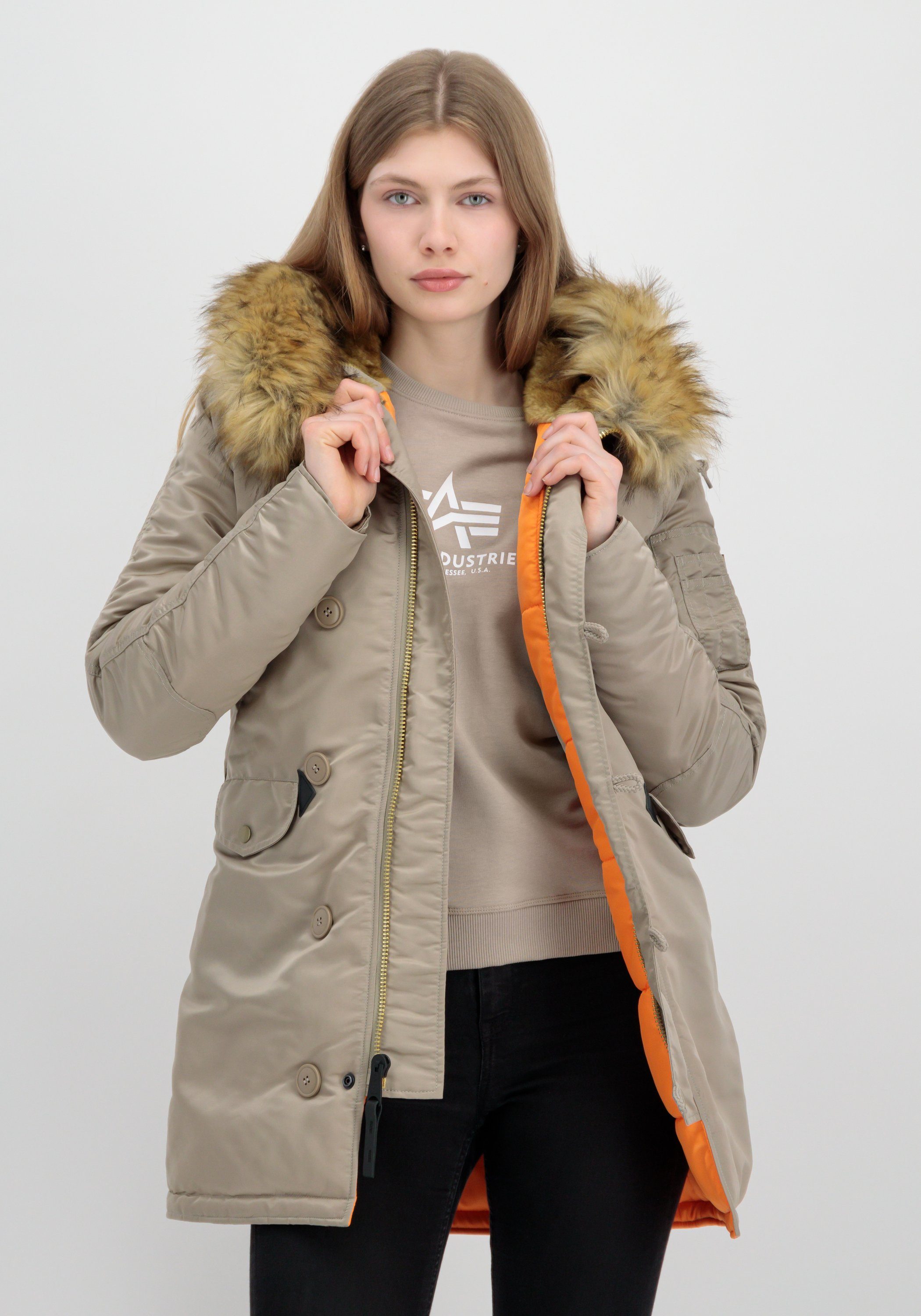 Alpha Industries Winterjacke N-3B VF 59 Vintage Fit W