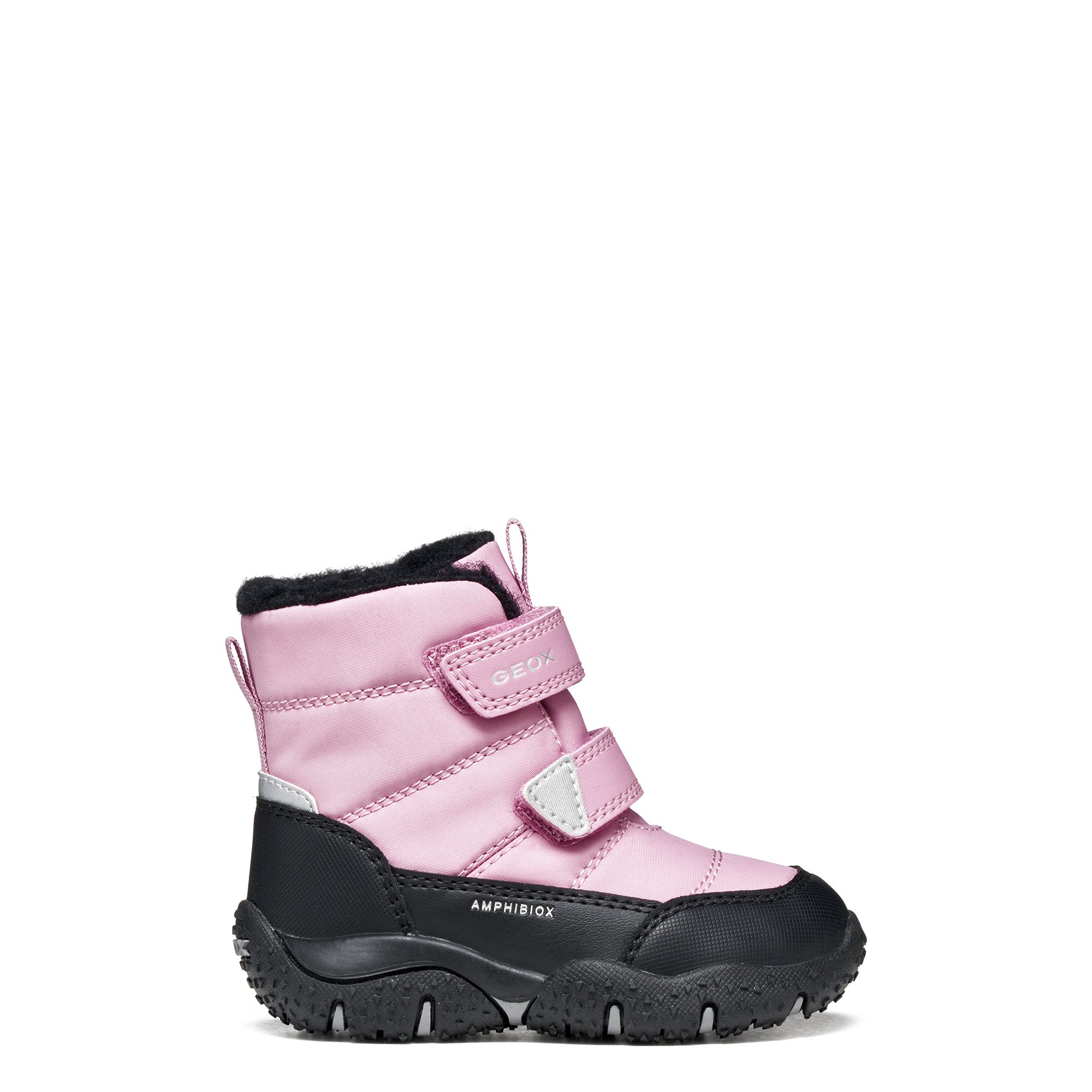 Geox GEOX BALTIC, Warmfutter, Pink / Schwarz, Kinder Winterstiefel