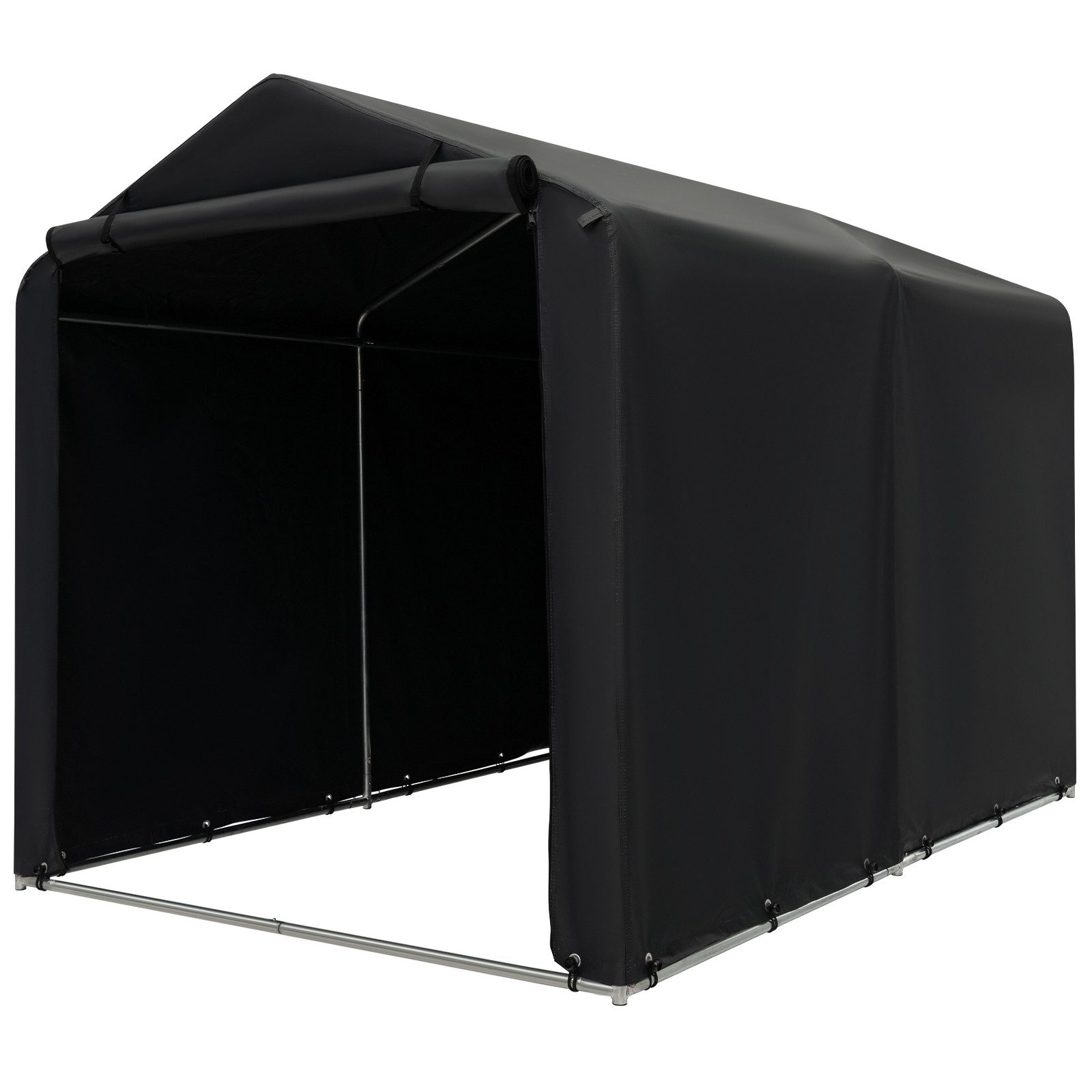 COSTWAY Fahrradschutzhülle (1-St), mit Reißverschlusstür, wasserdicht, 160x218x164cm