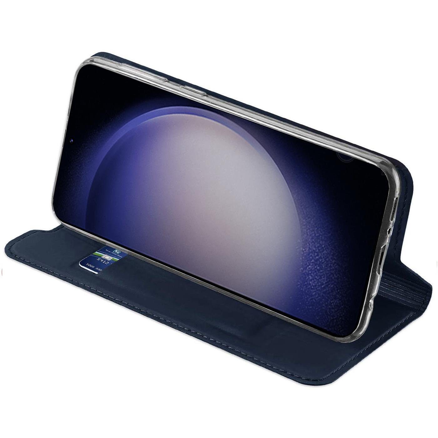 CoolGadget Handyhülle Klapptasche Wallet Kartenfach für Samsung Galaxy S23 6,1 Zoll, Ultra Slim Flip Case Hülle Klapphülle Cover Schutzhülle – Bild 5 von 5