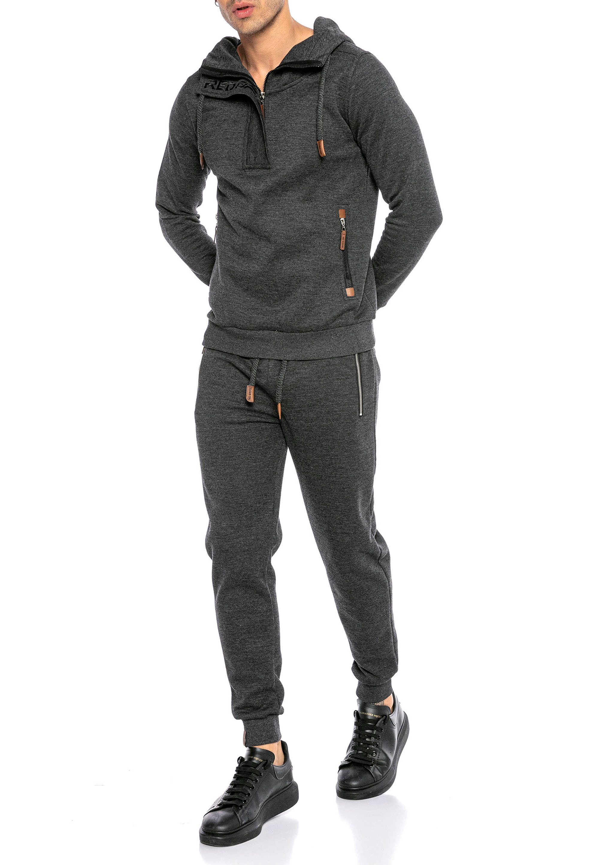 RedBridge Jogginganzug Red Bridge Herren Jogginganzug Sweat Suit Set Pullov günstig online kaufen