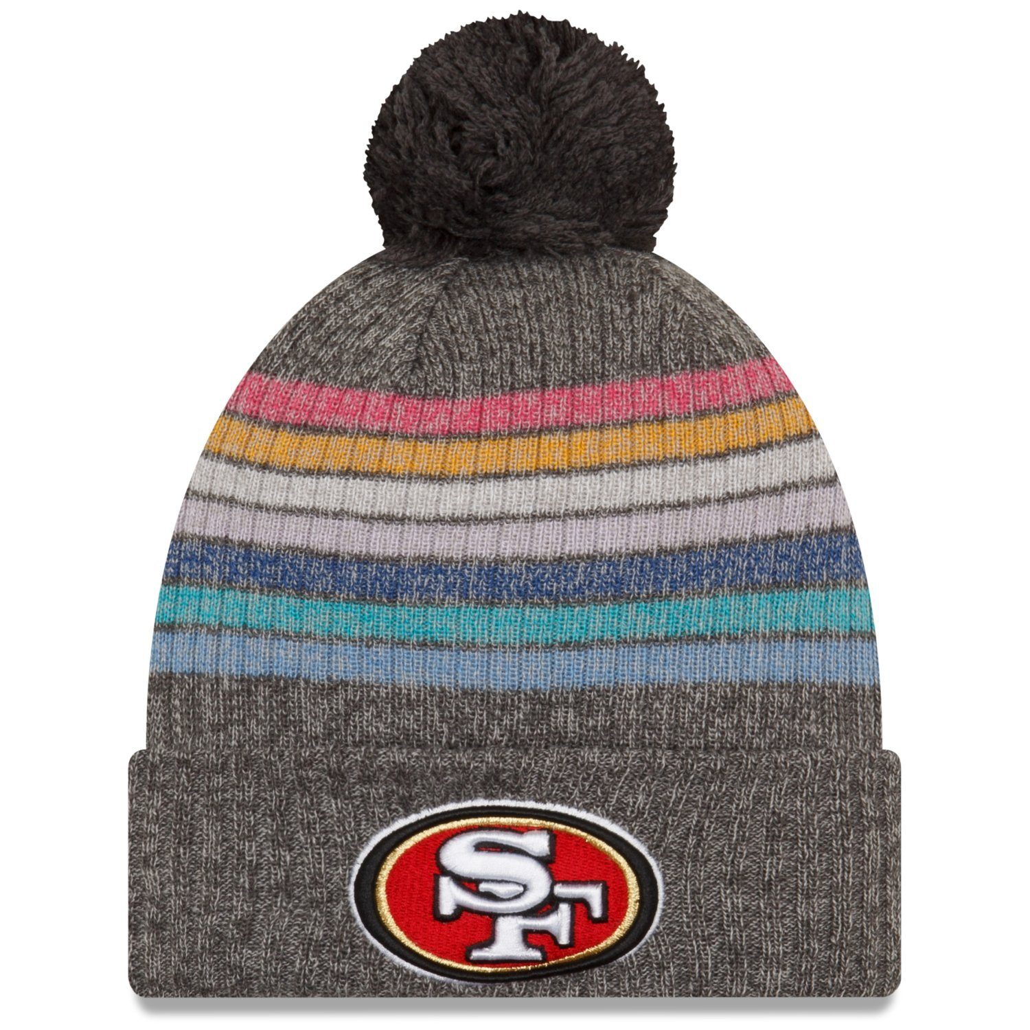 San New CATCH NFL 49ers CRUCIAL 20212022 Francisco Era Beanie Fleecemütze