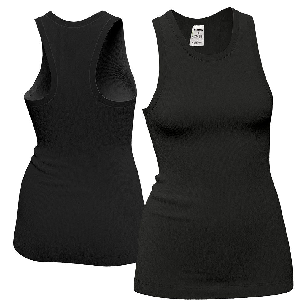 HERMKO Achseltop 91358 Damen TankTop aus Doppelripp Bio-Baumwolle günstig online kaufen