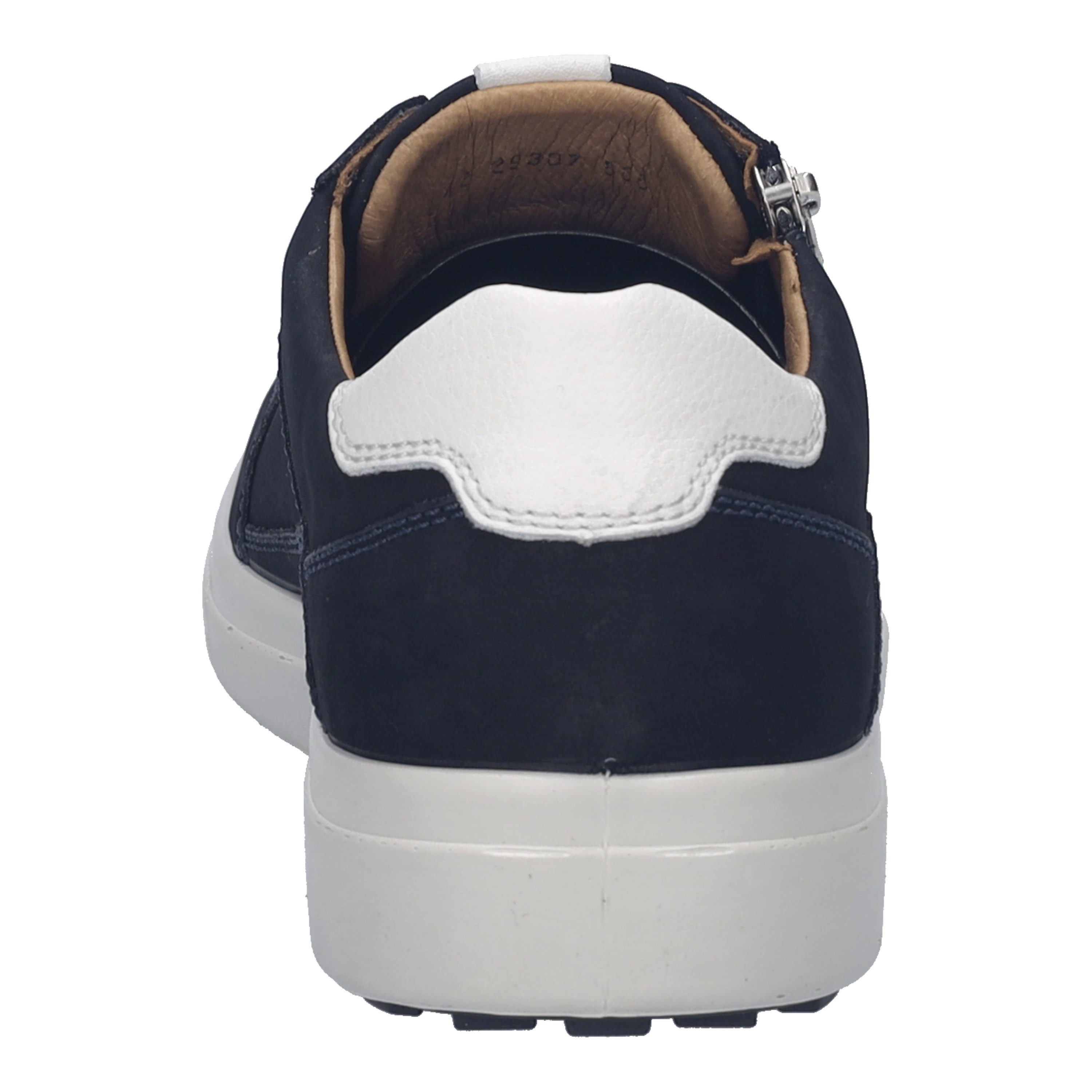 Josef Seibel Maddox 07 Sneaker Komfortschuh, Schnürschuh, Freizeitschuh mit Reißverschluss, G-Weite