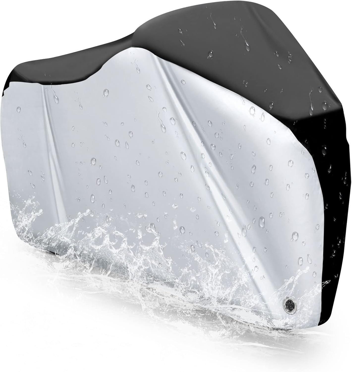 ibettertec Fahrradschutzhülle Fahrradabdeckung Fahrrad Abdeckungen Fahrradgarage Plane Wasserdicht (200×70×110cm Fahrrad Garage Schutzhülle Abdeckplane Fahrradplane), Wasserdicht, isoliert, staubdicht.