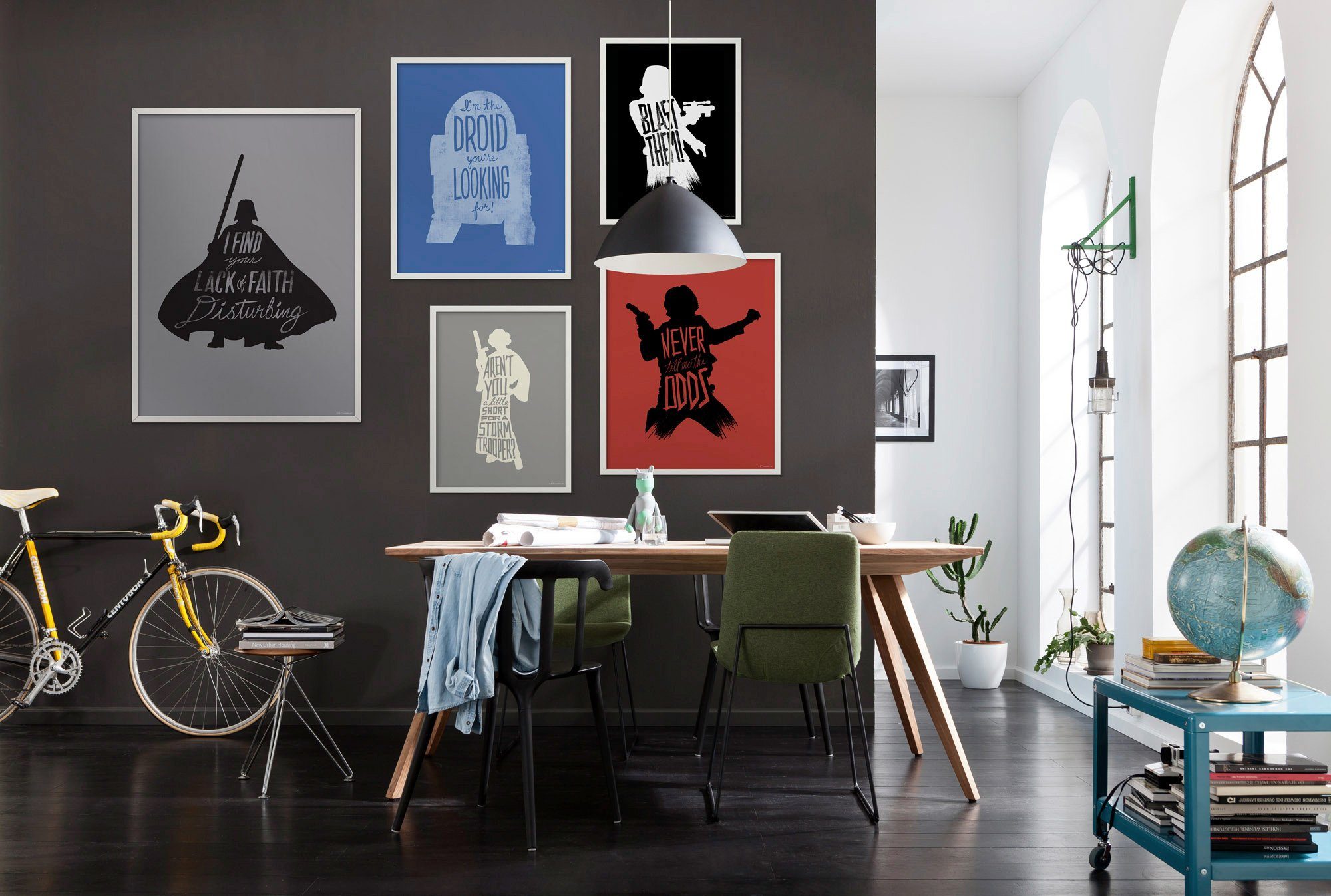 Komar Wandbild »Star Wars Silhouette Quotes Vader«-kaufen