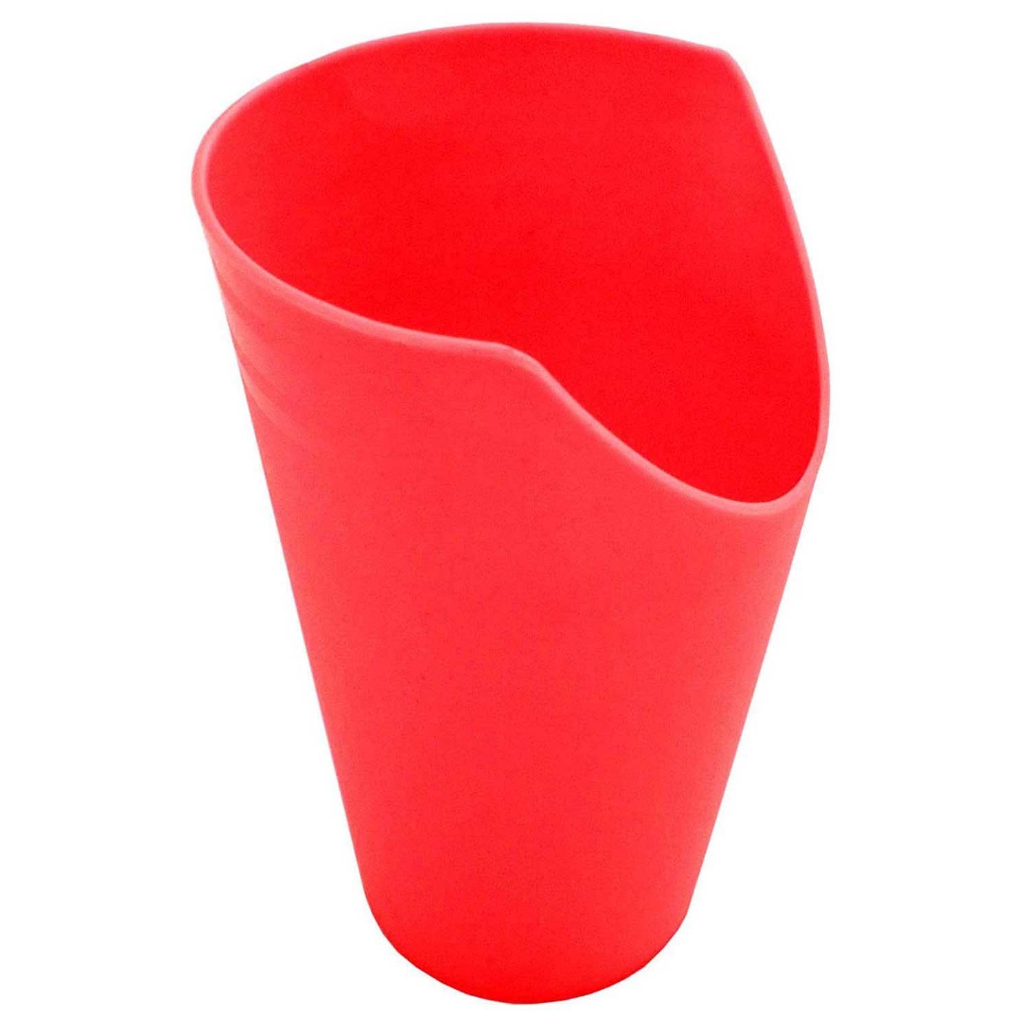 Sundo Homecare Becher Trinkbecher mit Nasenausschnitt - Rot, Kunststoff (PP)