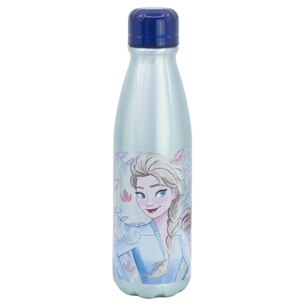 Disney Trinkflasche Disney Frozen Trinkflasche Aluminium, 600ml, mit Sicherheitsverschluss