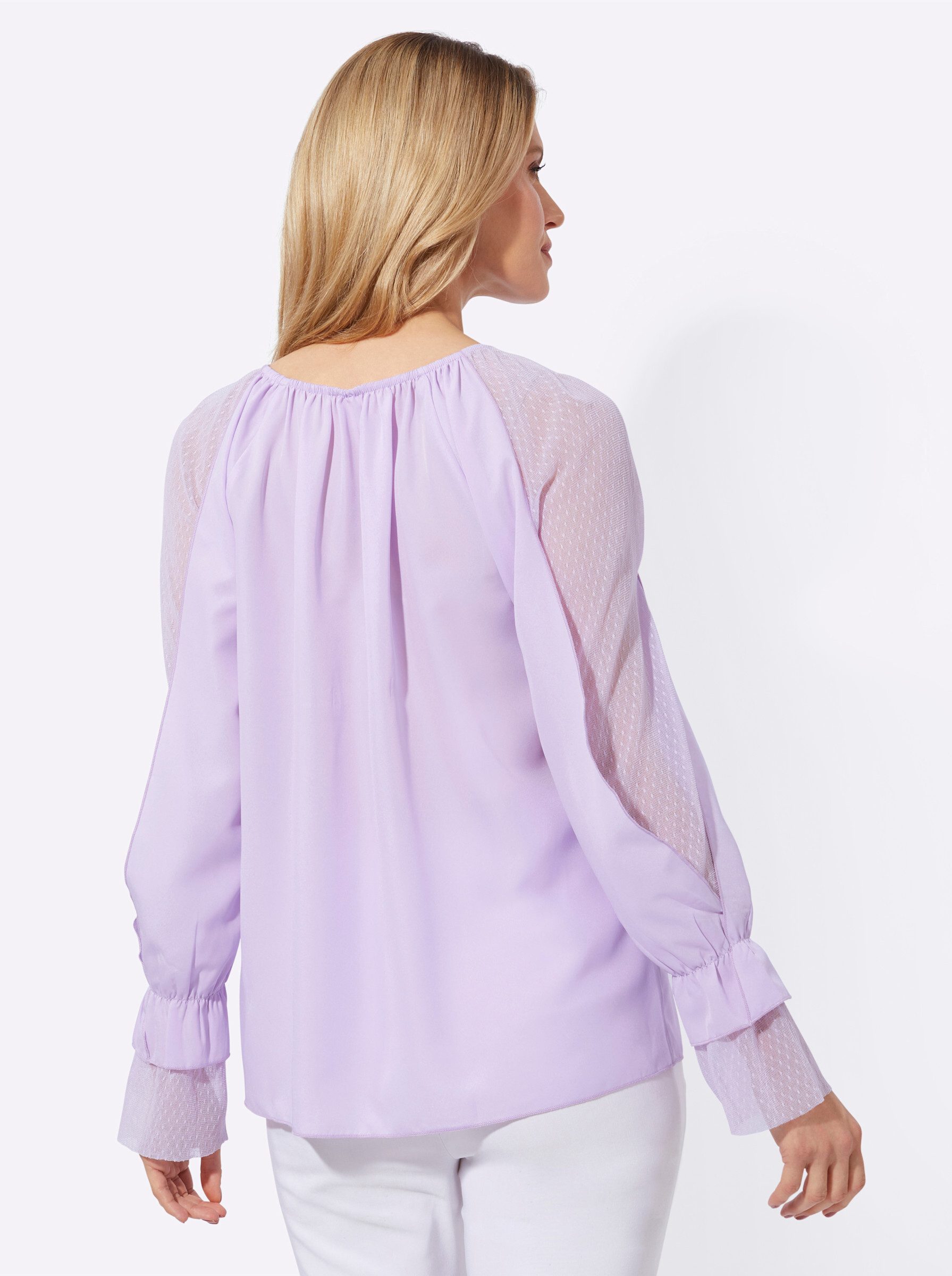 Sieh an! Klassische Bluse Schlupfbluse . günstig online kaufen