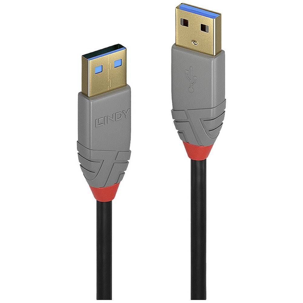 Lindy USB Kabel 3 m USB 3.2 Gen 1 (3.1 Gen 1) USB A 36753 USB-Kabel