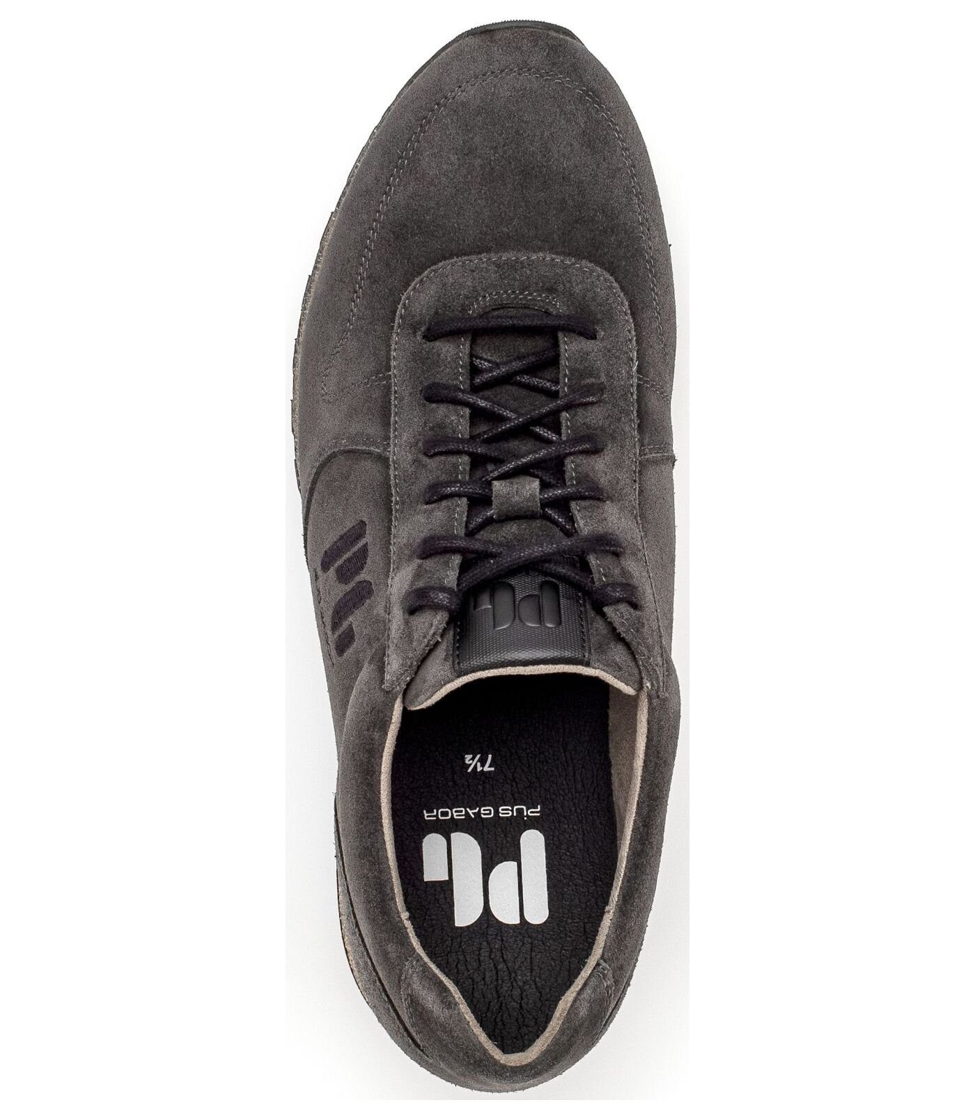 Gabor Sneaker slate Pius Veloursleder Sneaker