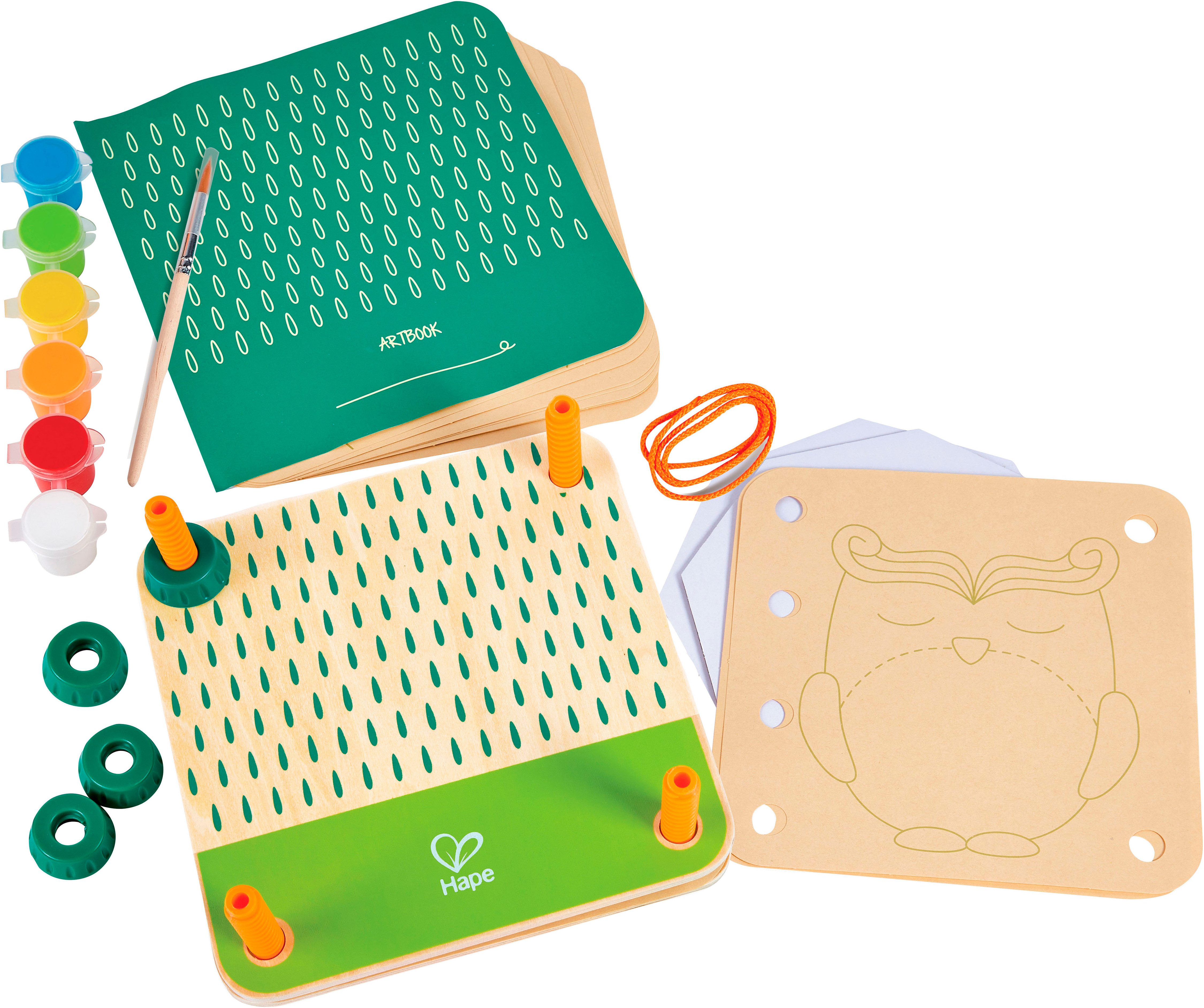 Hape Kreativset Kunst-Set Blumenpresse