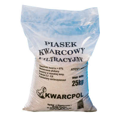 KWARCPOL Filtersand (1-St), Quarzsand für Schwimmbadfilter