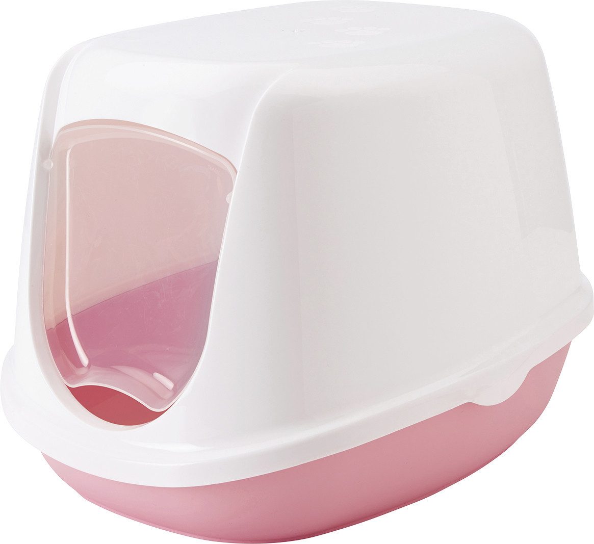 Katzentoilette Nobby Katzentoilette Duchesse sweet pink-weiß 44,5