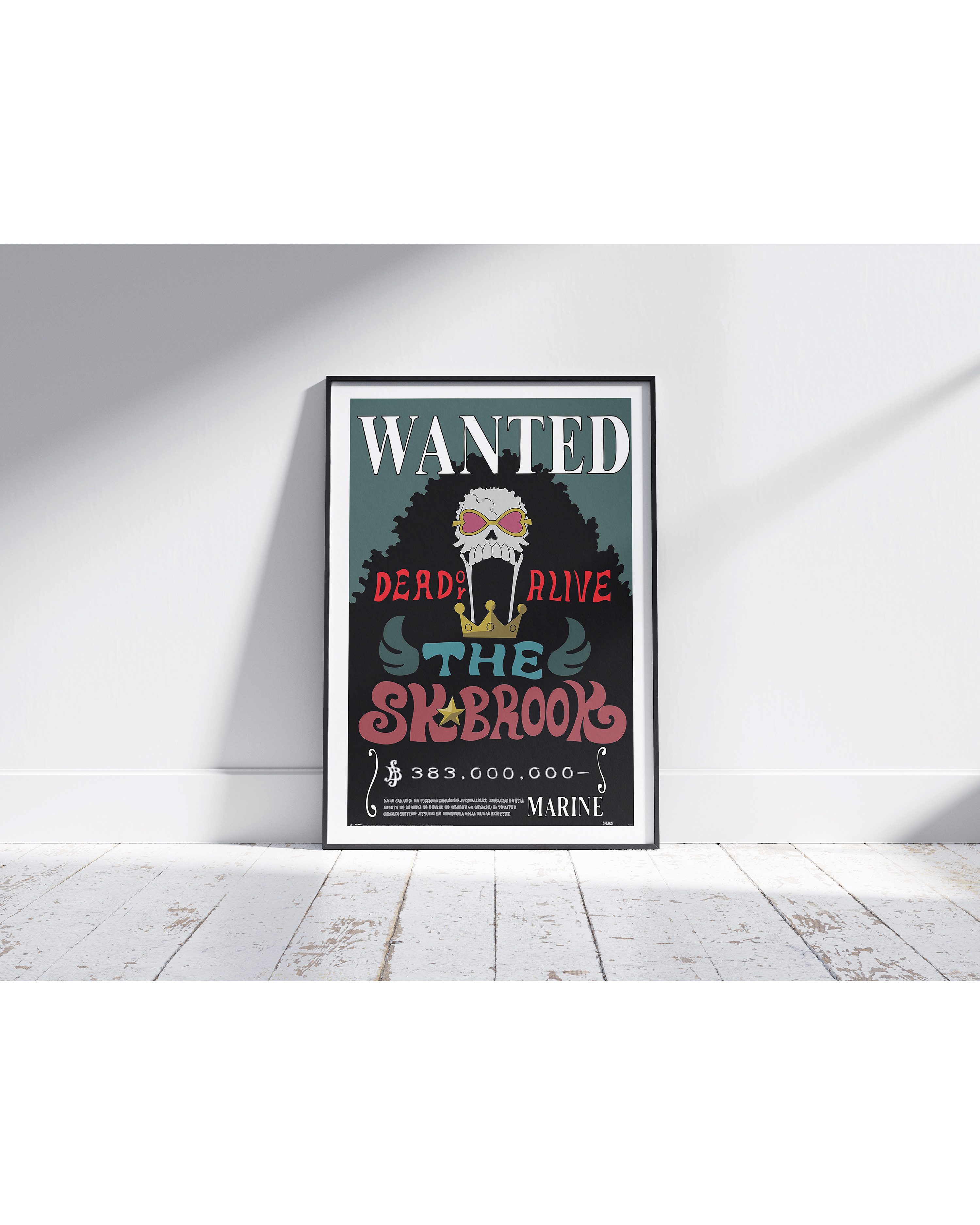 PYRAMID Poster One Piece Poster Wanted Brook 61 x 91,5 cm