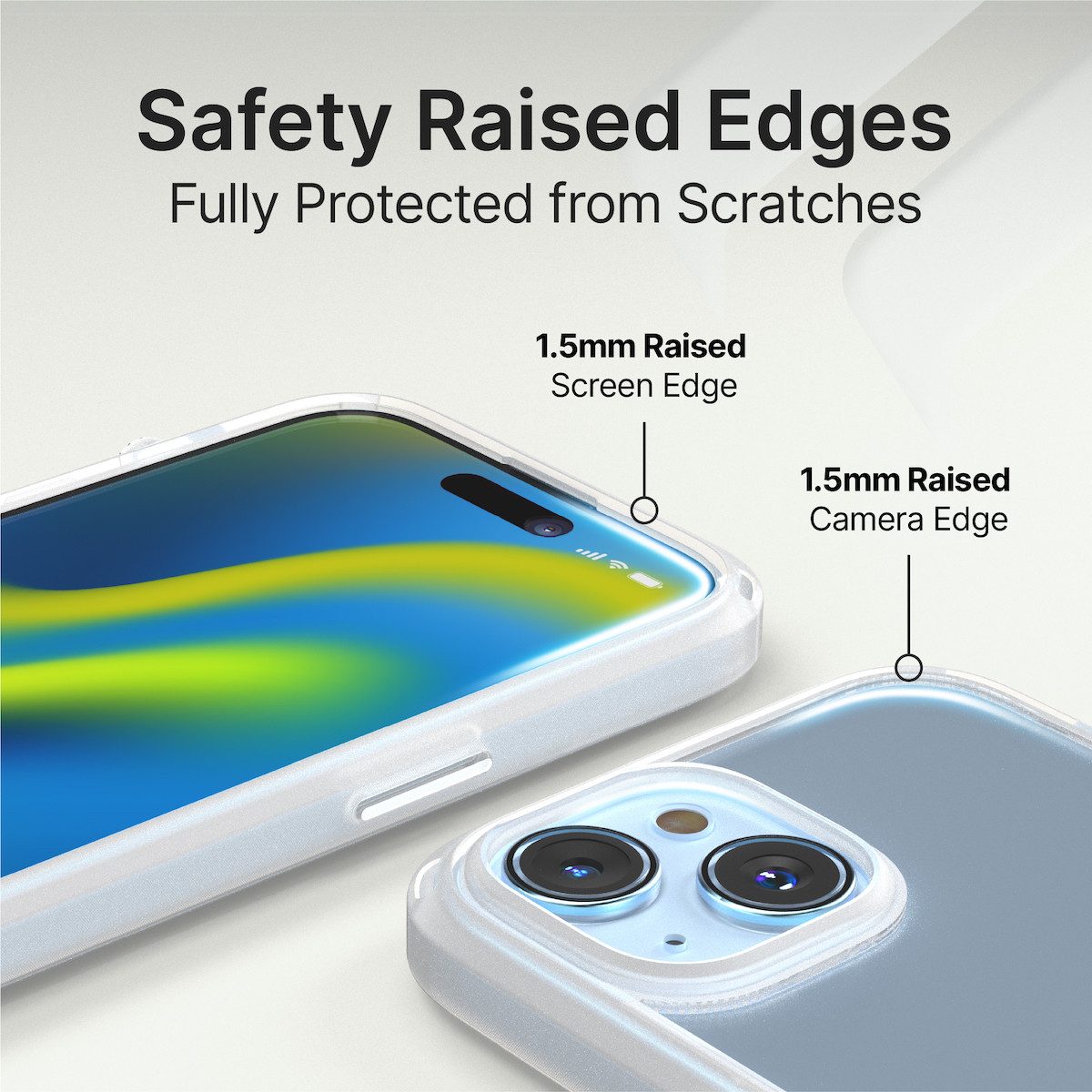 Catalyst Smartphone-Hülle Influence Case MagSafe, für iPhone 15 Pro, Transparent