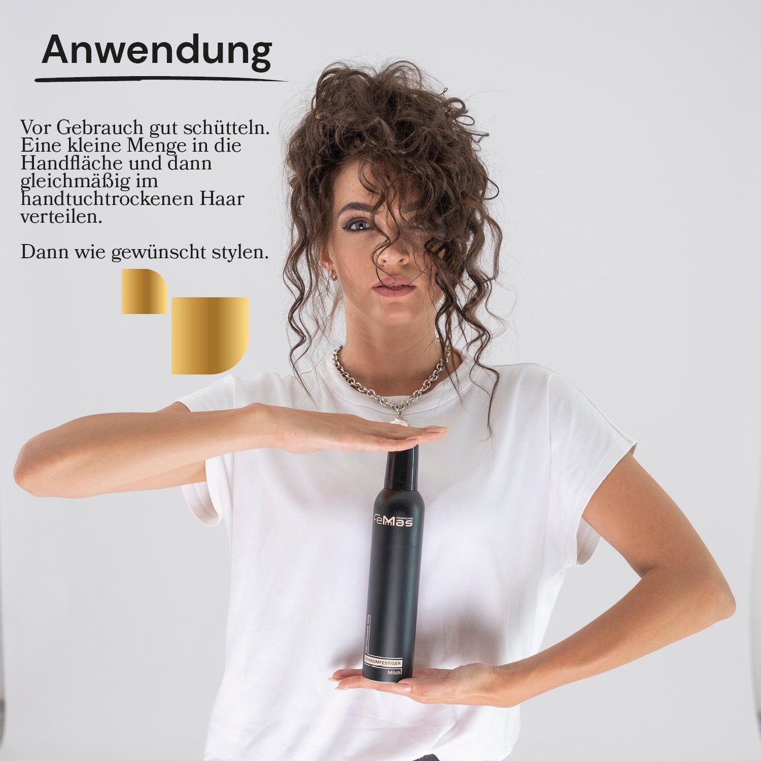 Femmas Premium Haarschaum FemMas Milchschaumfestiger 350ml
