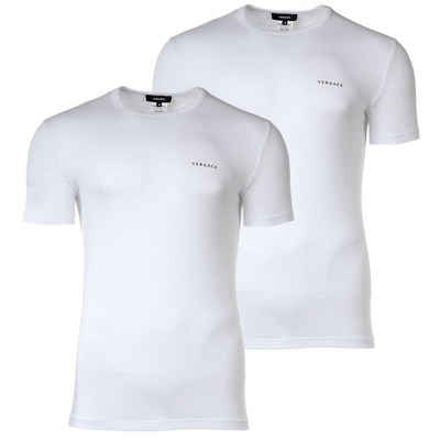 Versace T-Shirt »Herren T-Shirt, 2er Pack - Unterhemd, Rundhals,«