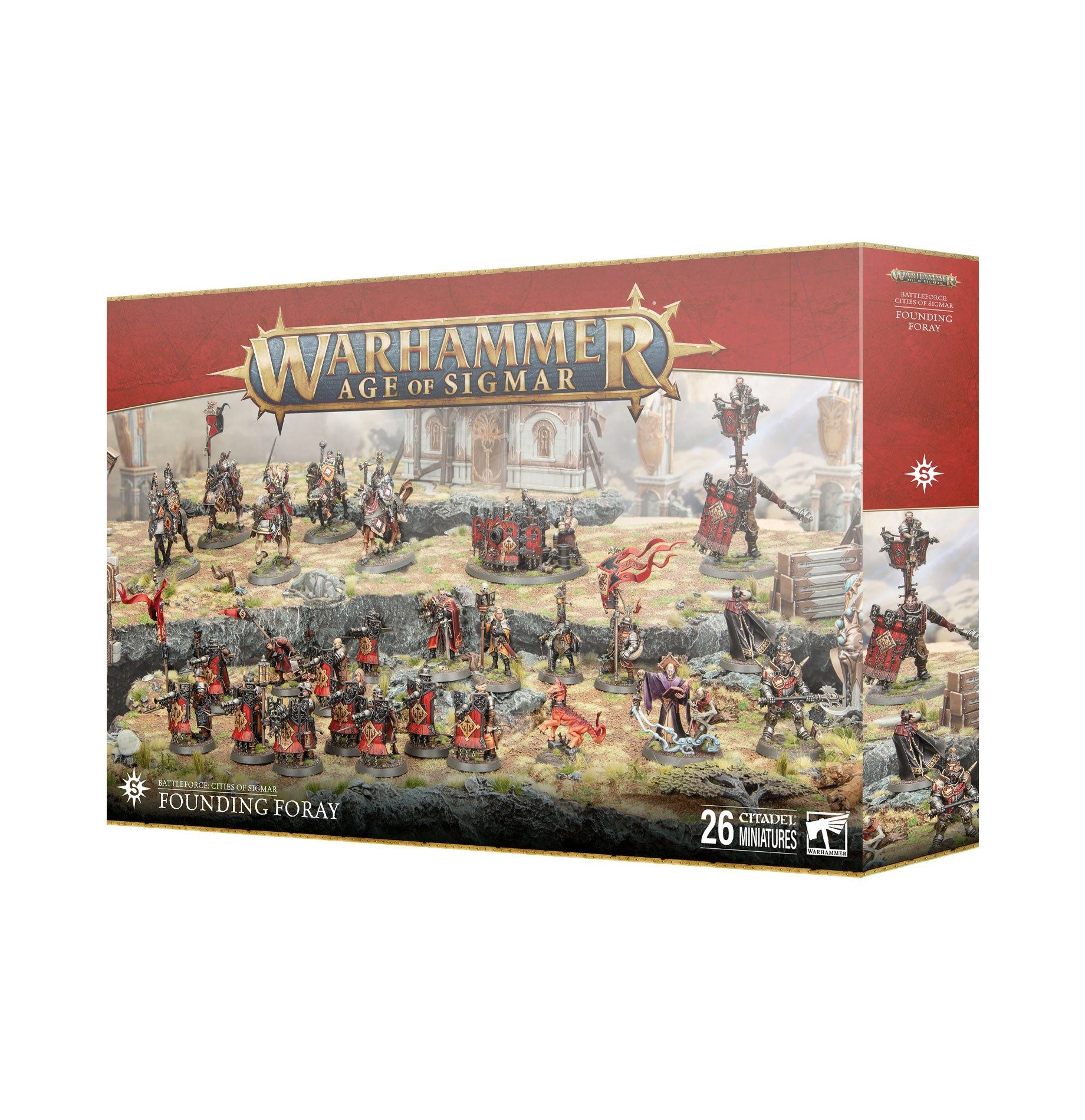 Games Workshop Spielfigur Warhammer Age of Sigmar Cities of Sigmar Battleforce Founding Foray