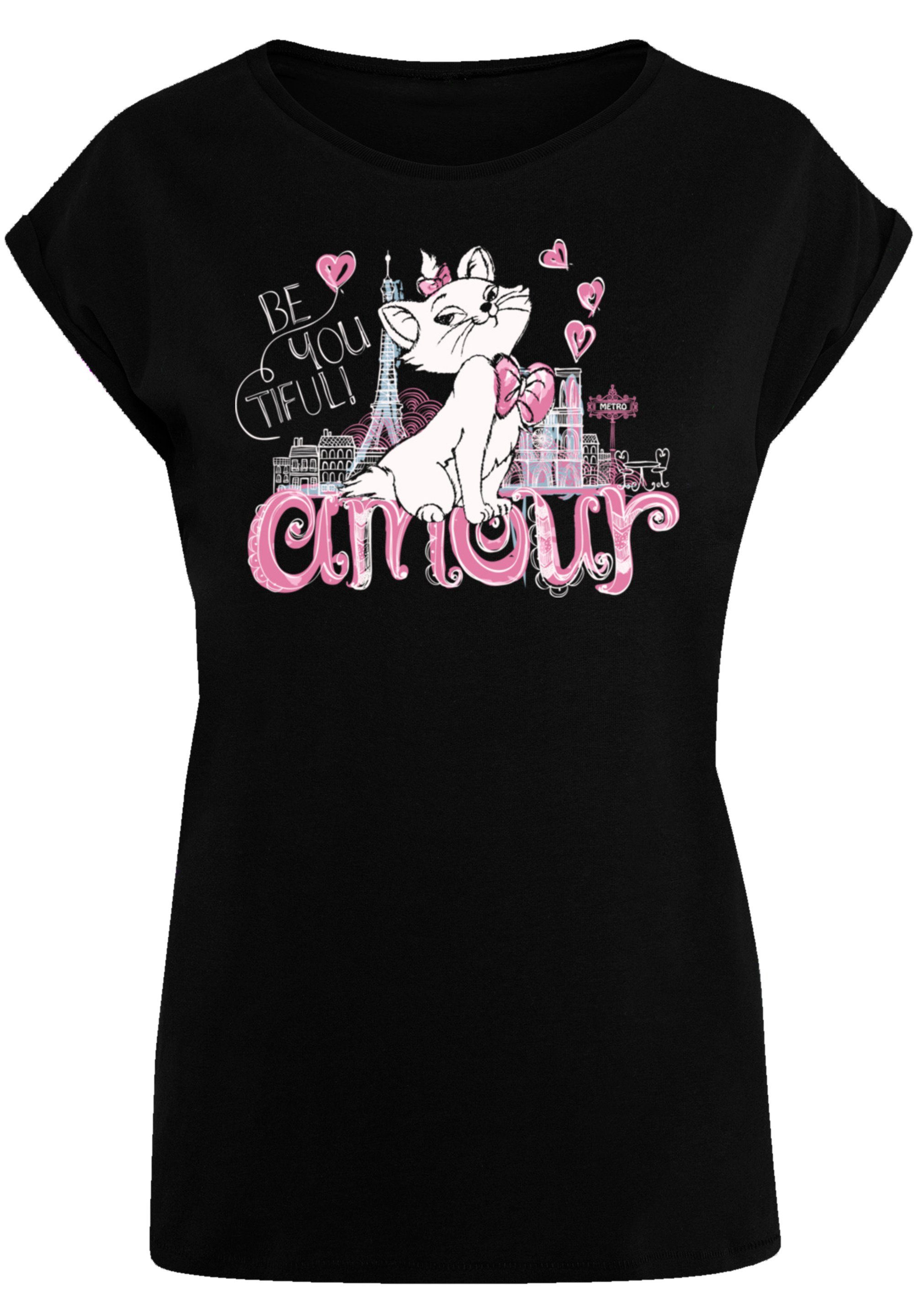 Disney Tragekomfort Amour Aristocats F4NT4STIC Baumwollstoff mit T-Shirt hohem Sehr weicher Qualität, Premium