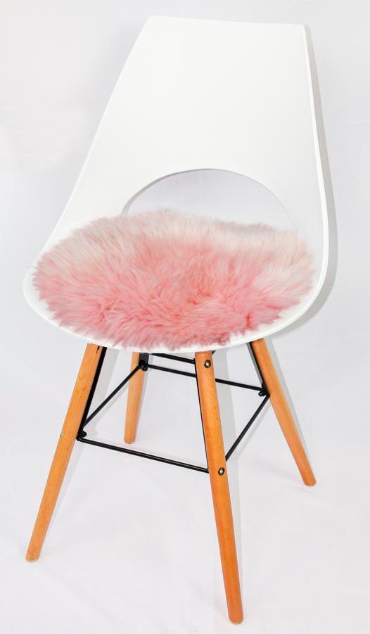 Heitmann Felle Stuhlkissen "Lamm, Sitzauflage rund" Ø 45 cm, echtes Lammfel günstig online kaufen