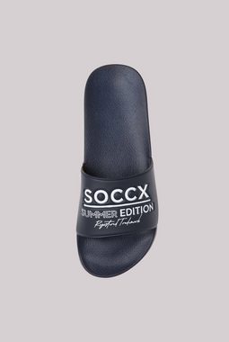 SOCCX Pantolette für Nassräume geeignet