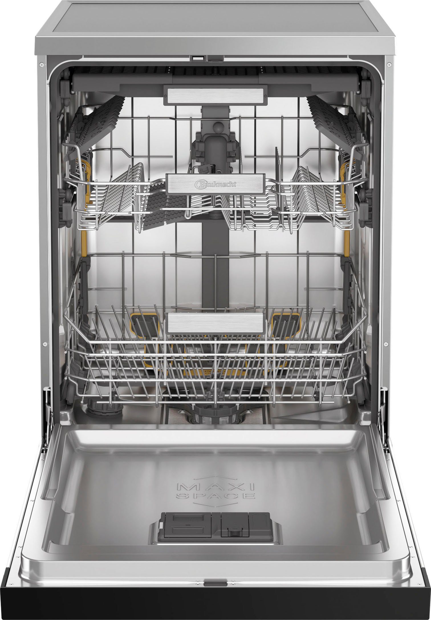 BAUKNECHT Standgeschirrspüler B7F HS51 X, 15 Maßgedecke