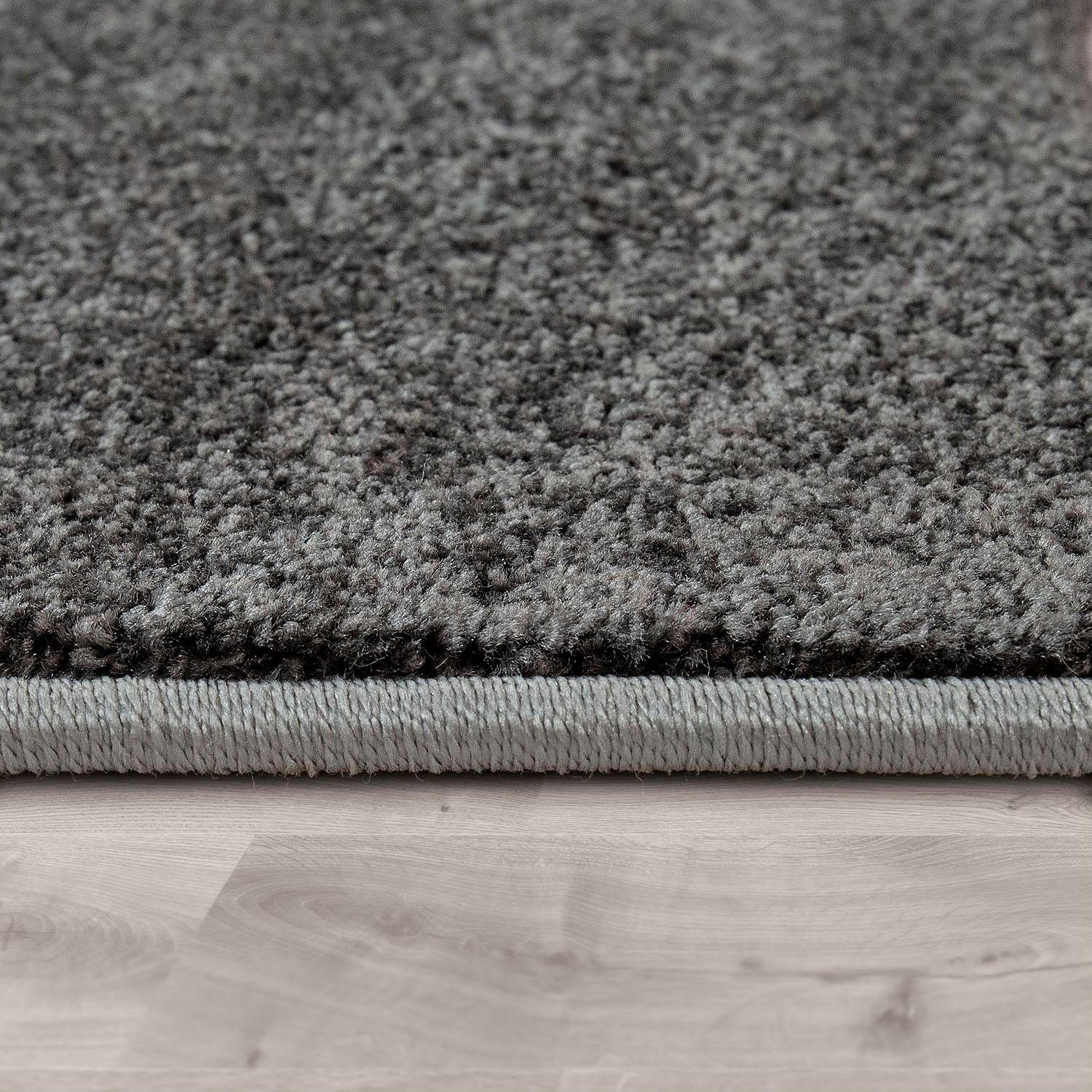 Paco Home Kinderteppich Cosmo 220, rechteckig, Höhe: 12 mm, 3D-Design, Patchwork Muster, niedliches Motiv Schmetterlinge & Punkte