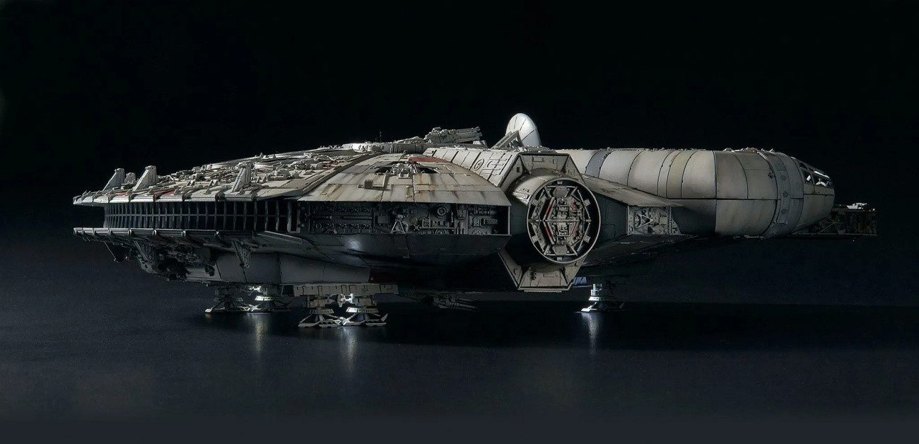 Bandai Modellbausatz Star Wars Episode IV Perfect Grade Modellbausatz 1/72 Millennium Falke