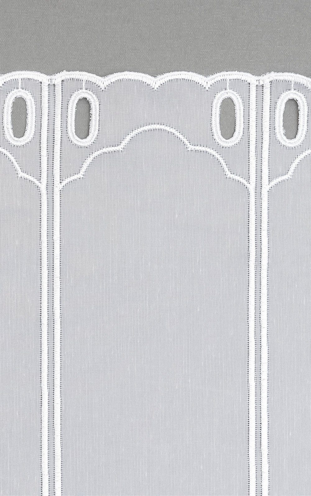 Scheibengardine Bogenmuster, transparent, 30x43.2cm (1 St), LYSEL®, HxB