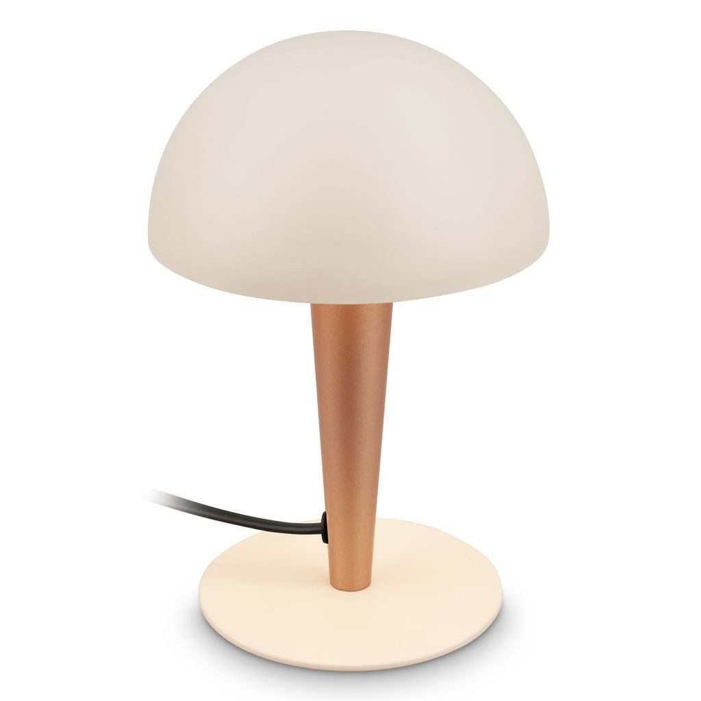 Briloner Leuchten Tischleuchte Tischlampe Kabelschalter E14, ohne Leuchtmittel, Abhängig vom Leuchtmittel - Warmweiß / Neutralweiß / Kaltweiß, 15x22,5 cm, Schlafzimmer, Wohnzimmer, Büro