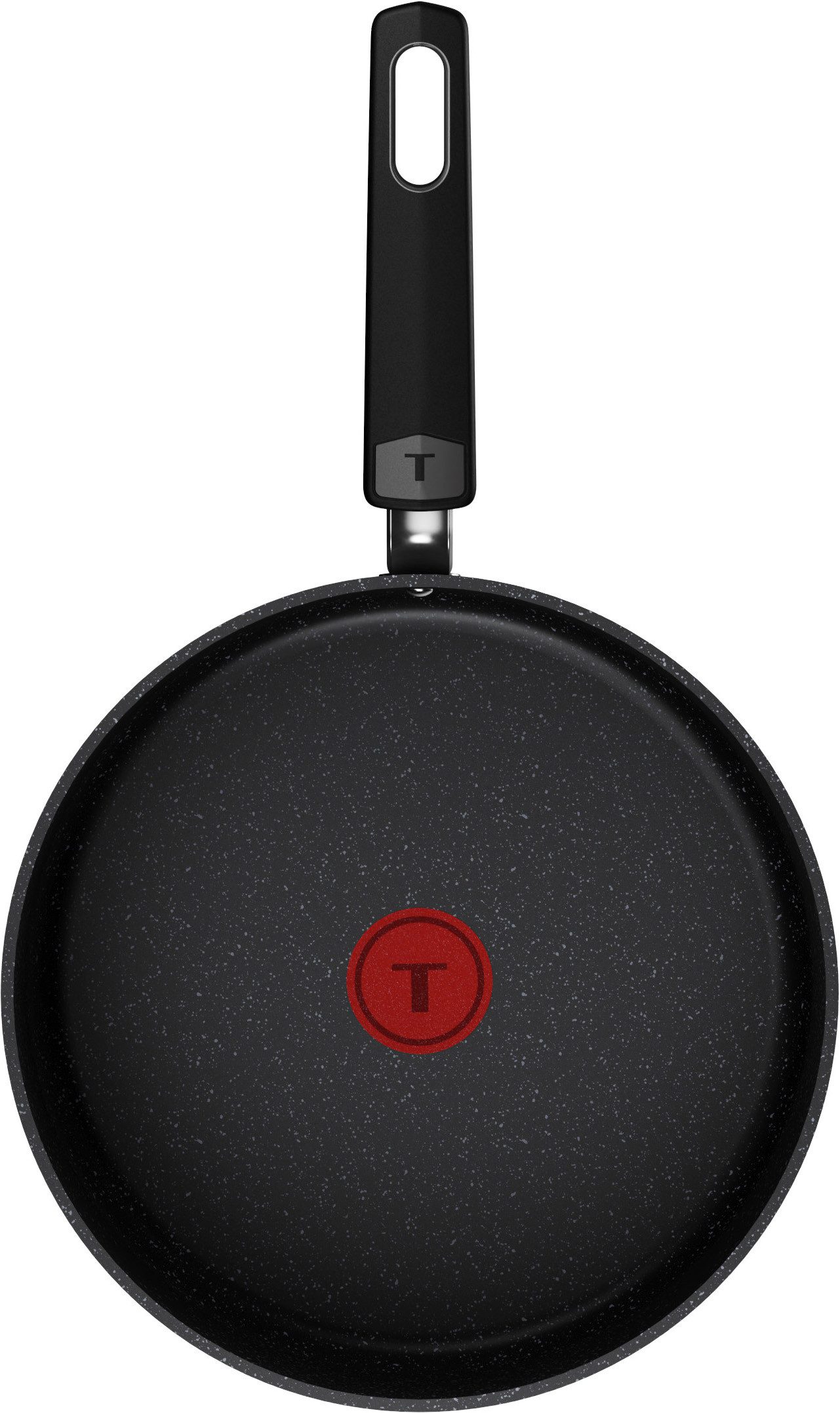 Tefal Schmorpfanne Excell'Cook, Aluminium (1 Schmorpfanne 24 cm inkl. Glasdeckel), leistungsstarke Antihaftbeschichtung, Induktion, metallspatelsicher