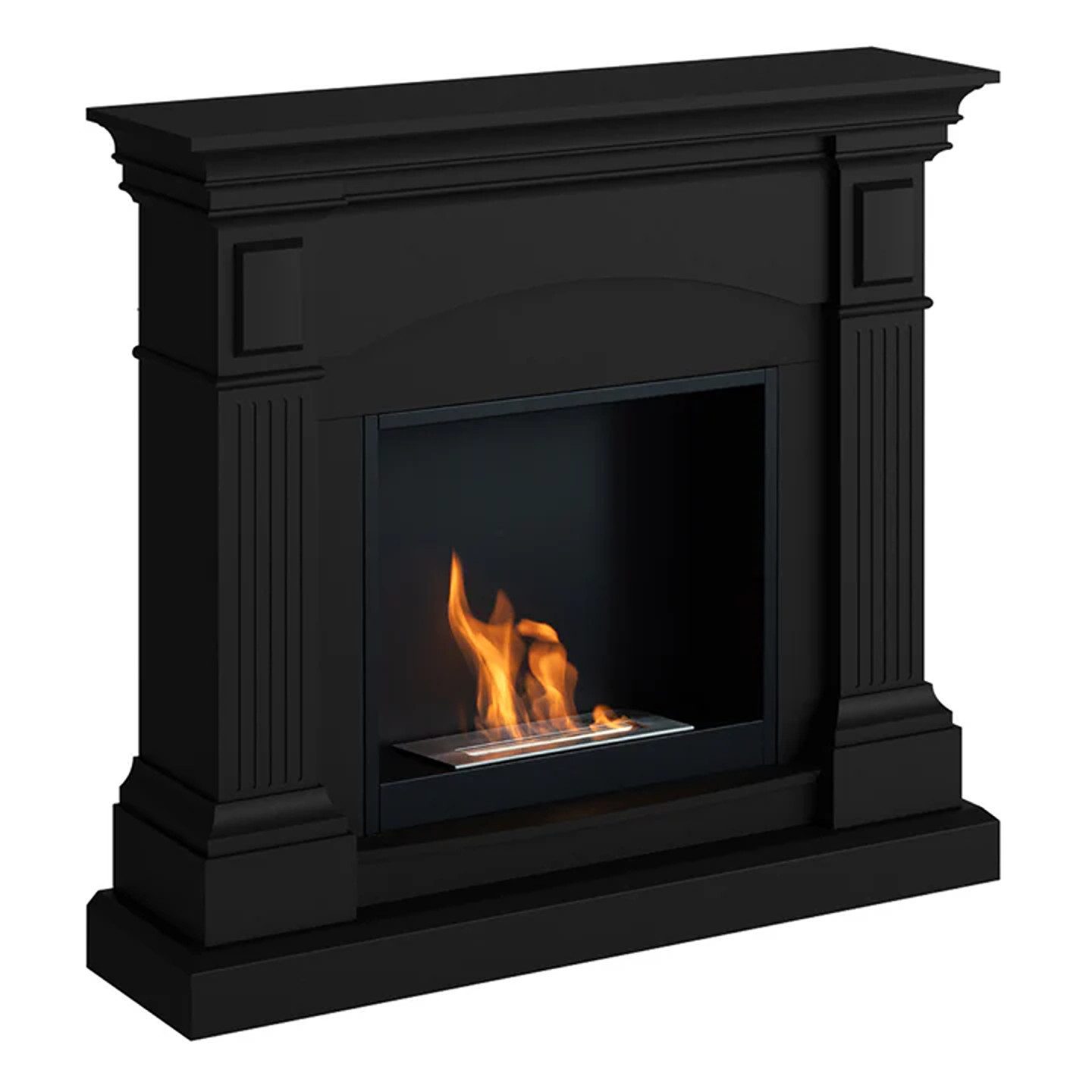 TAGU Echtfeuer-Dekokamin TAGU Kamin Magna schwarz Bio Ethanol