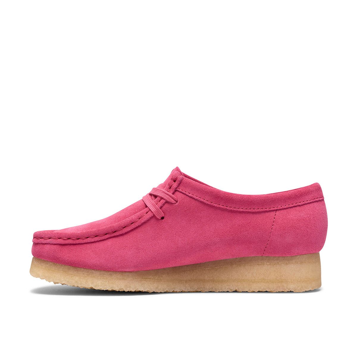 Clarks Clarks Wallabee 26186511 4, Schnürschuhe, Rose, Damen Schnürschuh günstig online kaufen
