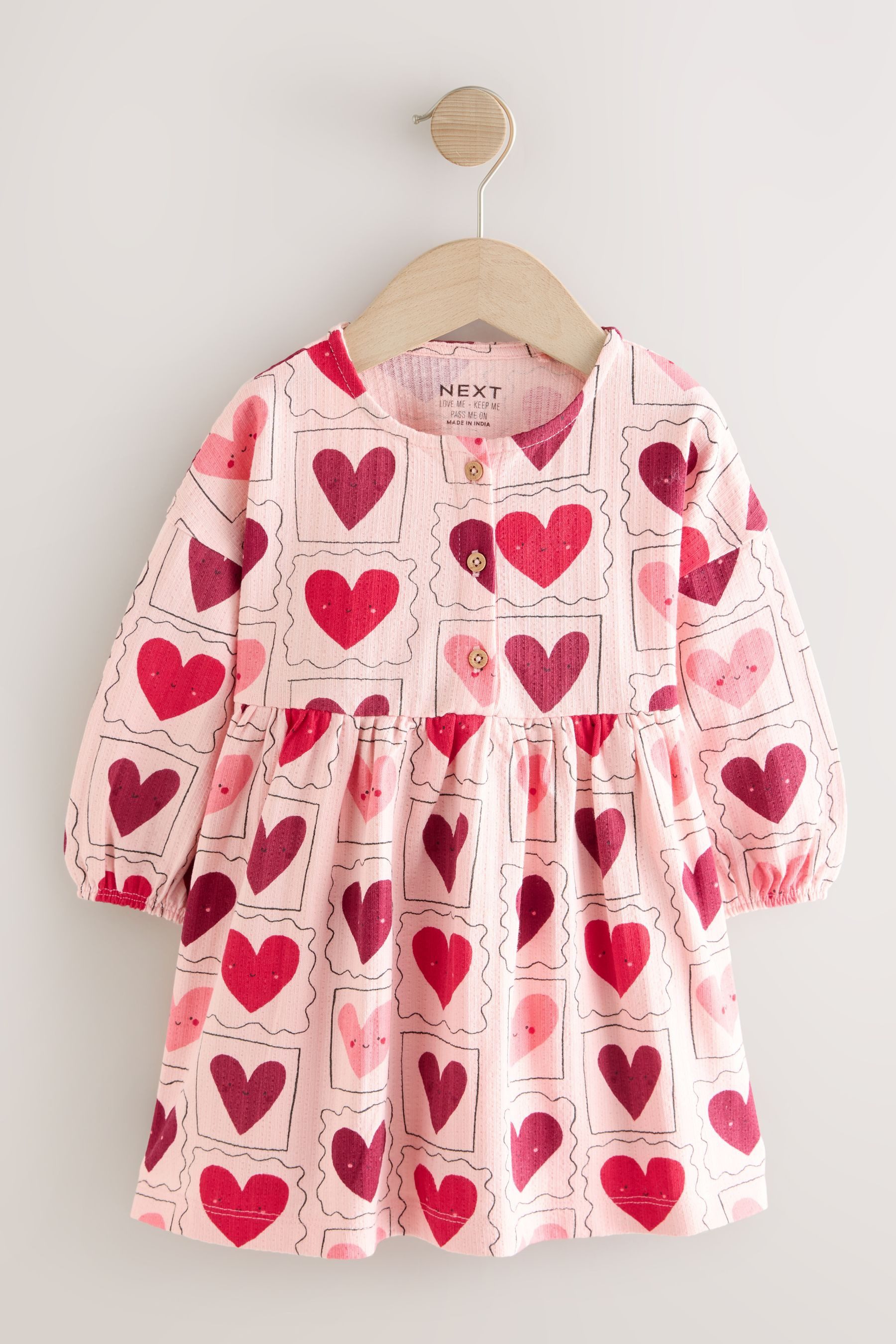 Next Tüllkleid Langärmeliges Jerseykleid (1-tlg)