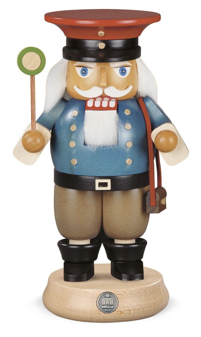 Müller Kleinkunst GmbH Seiffen Nussknacker Nutcracker Nussknacker Eisenbahner (BxH):12x23cm NEU
