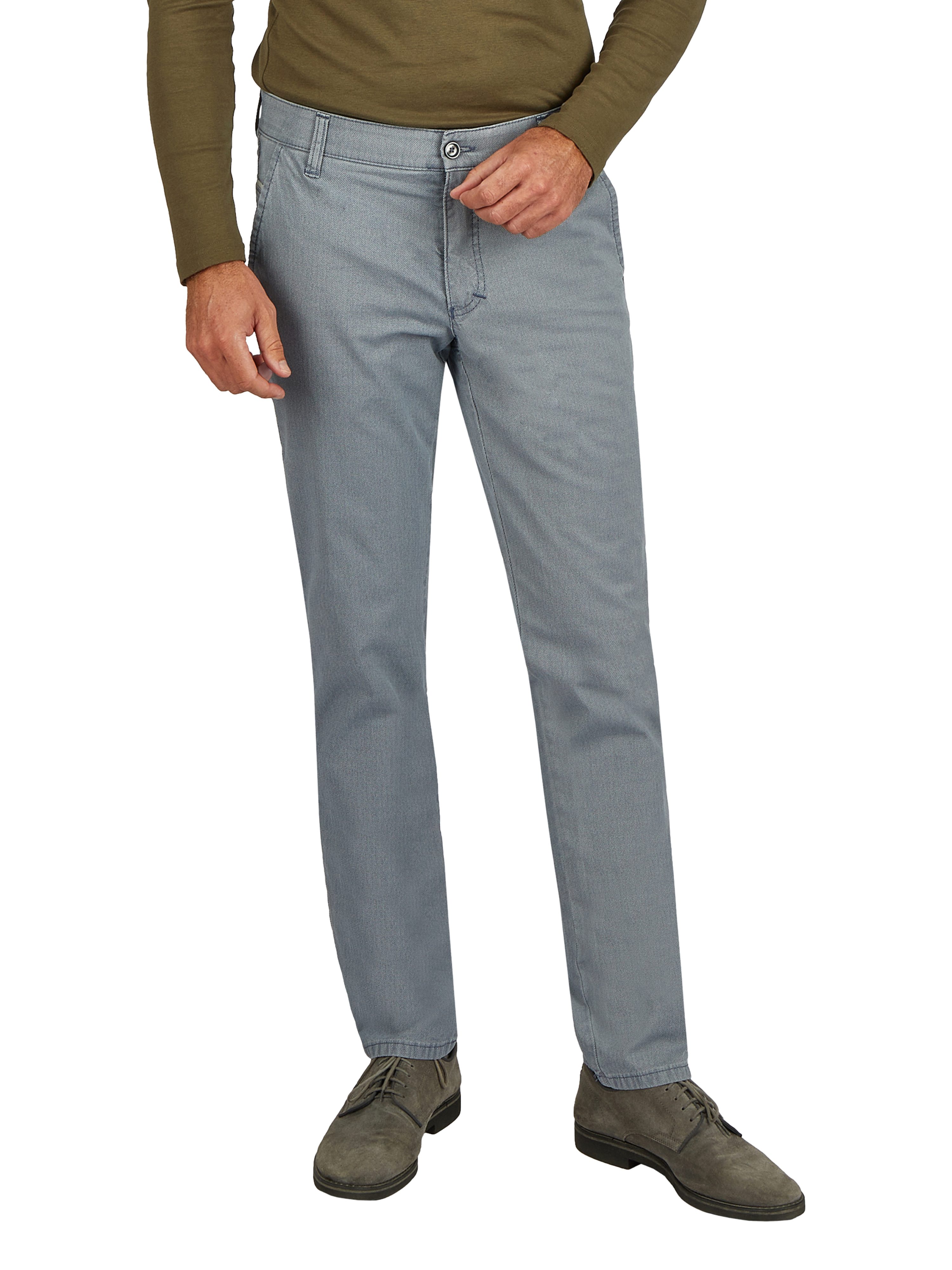 Club of Comfort Chinohose GARVEY 7712_45_245 Herrenhose ["Chino als einfach gestylte Hosenform, die die Balance zwischen