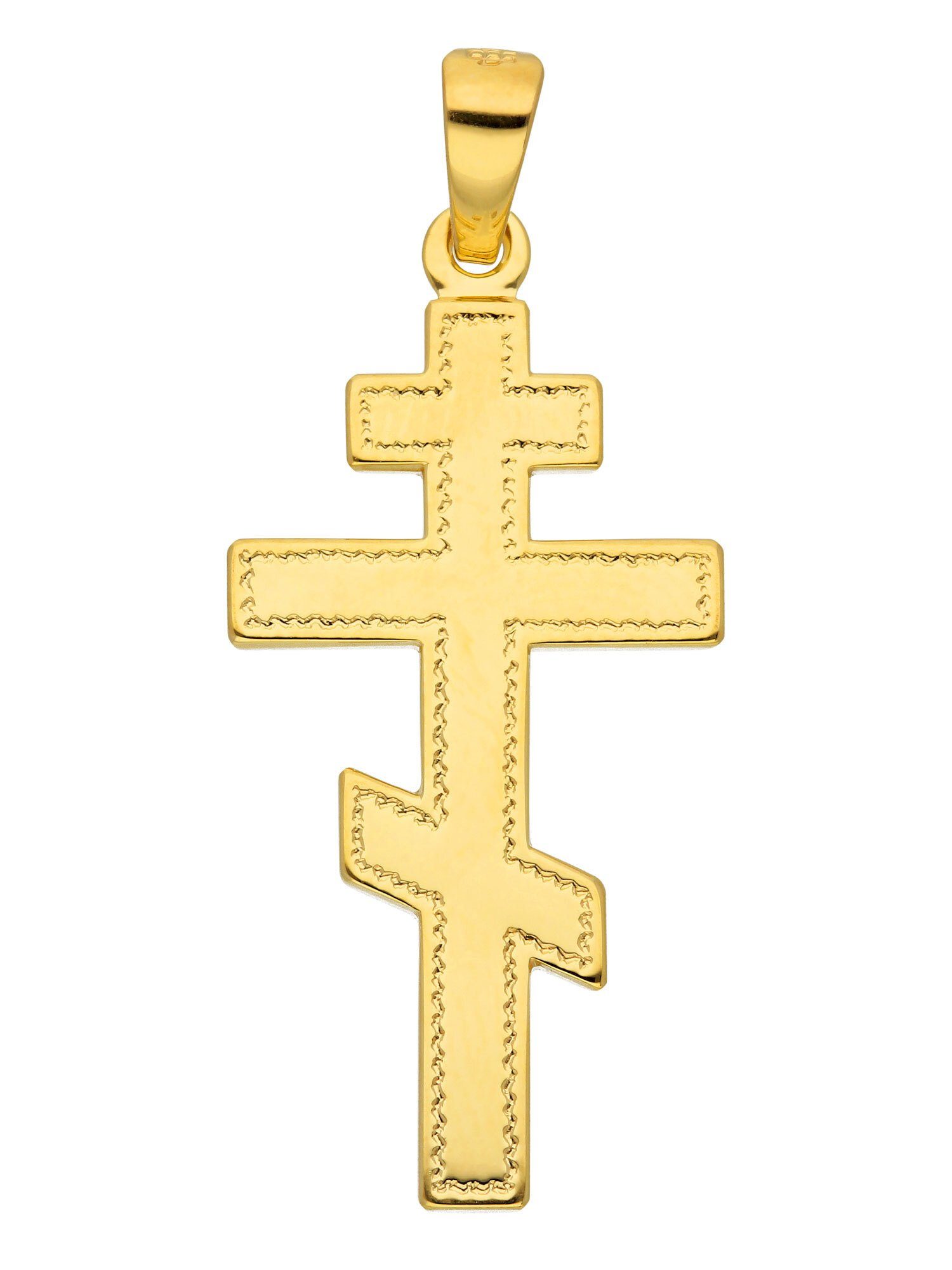 Kettenanhänger 585 Gold Kreuz Anhänger