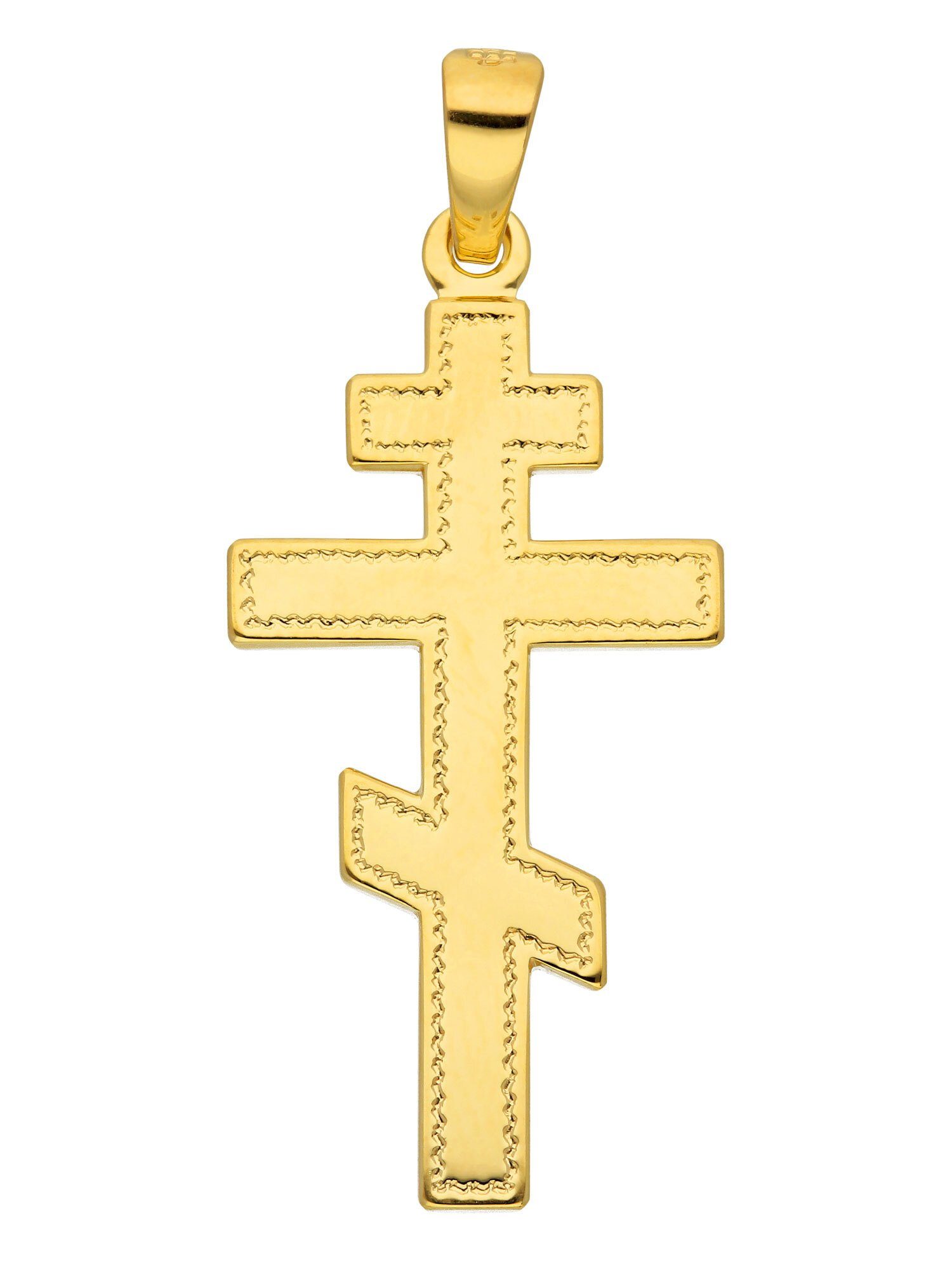 Herren 585 Adelia´s Goldschmuck für Gold Kettenanhänger Damen Kreuz & Anhänger,