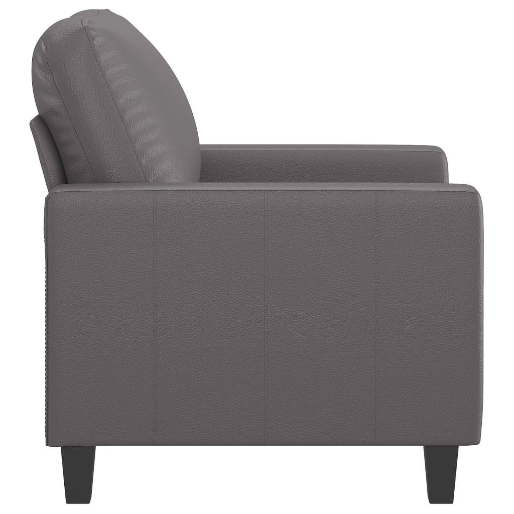 cm Sofa Sessel vidaXL Grau 60 Kunstleder