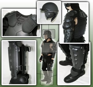 Commando-Industries Polizei-Kostüm Polizei Körperpanzerung Schutzanzug