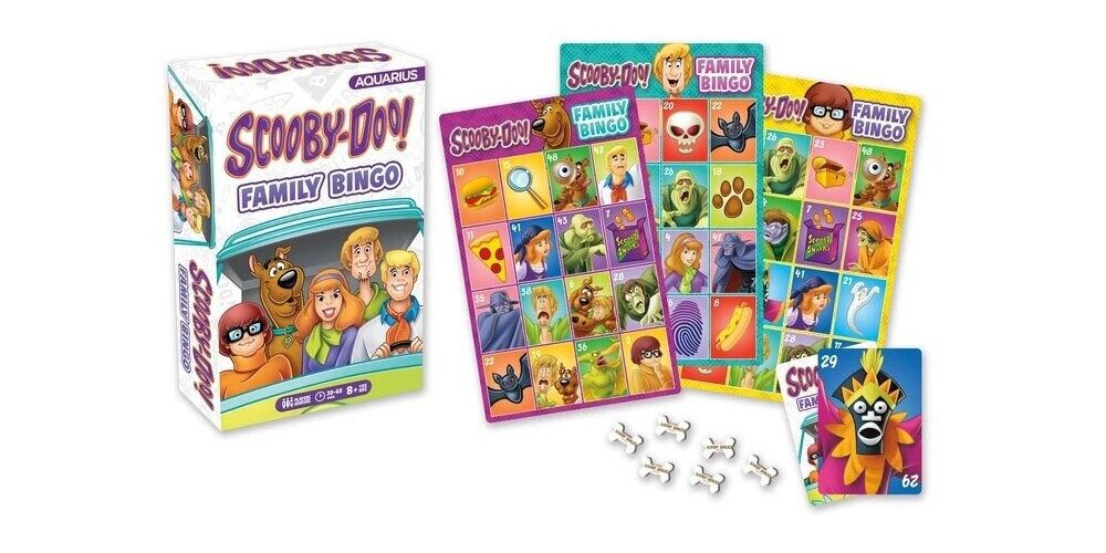 Aquarius Spiel Scooby-Doo Brettspiel Family Bingo *Englische Version*