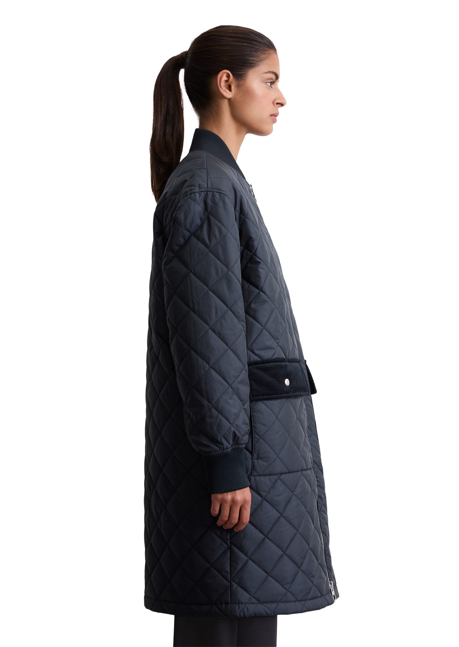 Marc O'Polo Steppmantel aus recyceltem Polyester