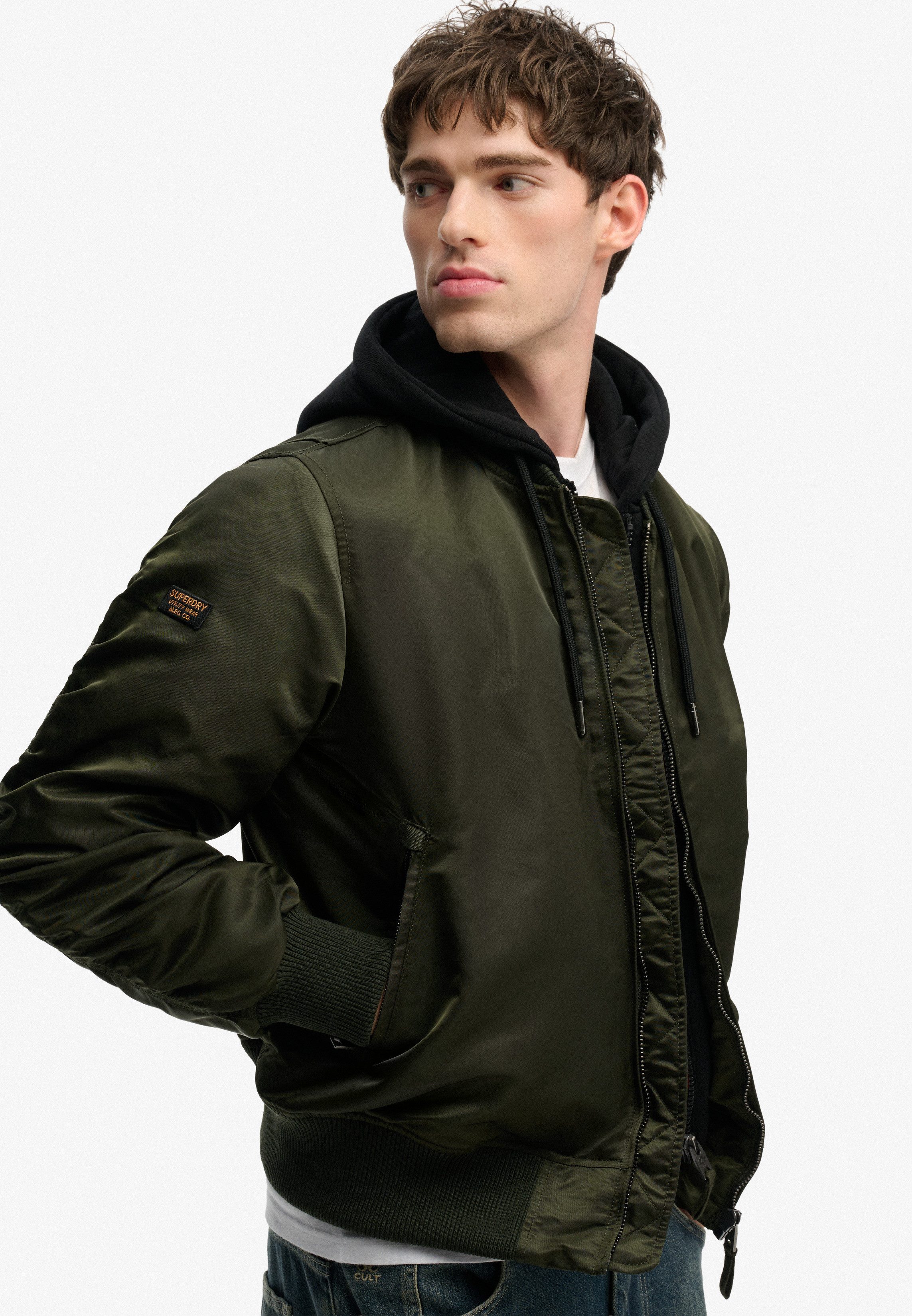 Superdry Parka HOODED MA1 BOMBER JKT