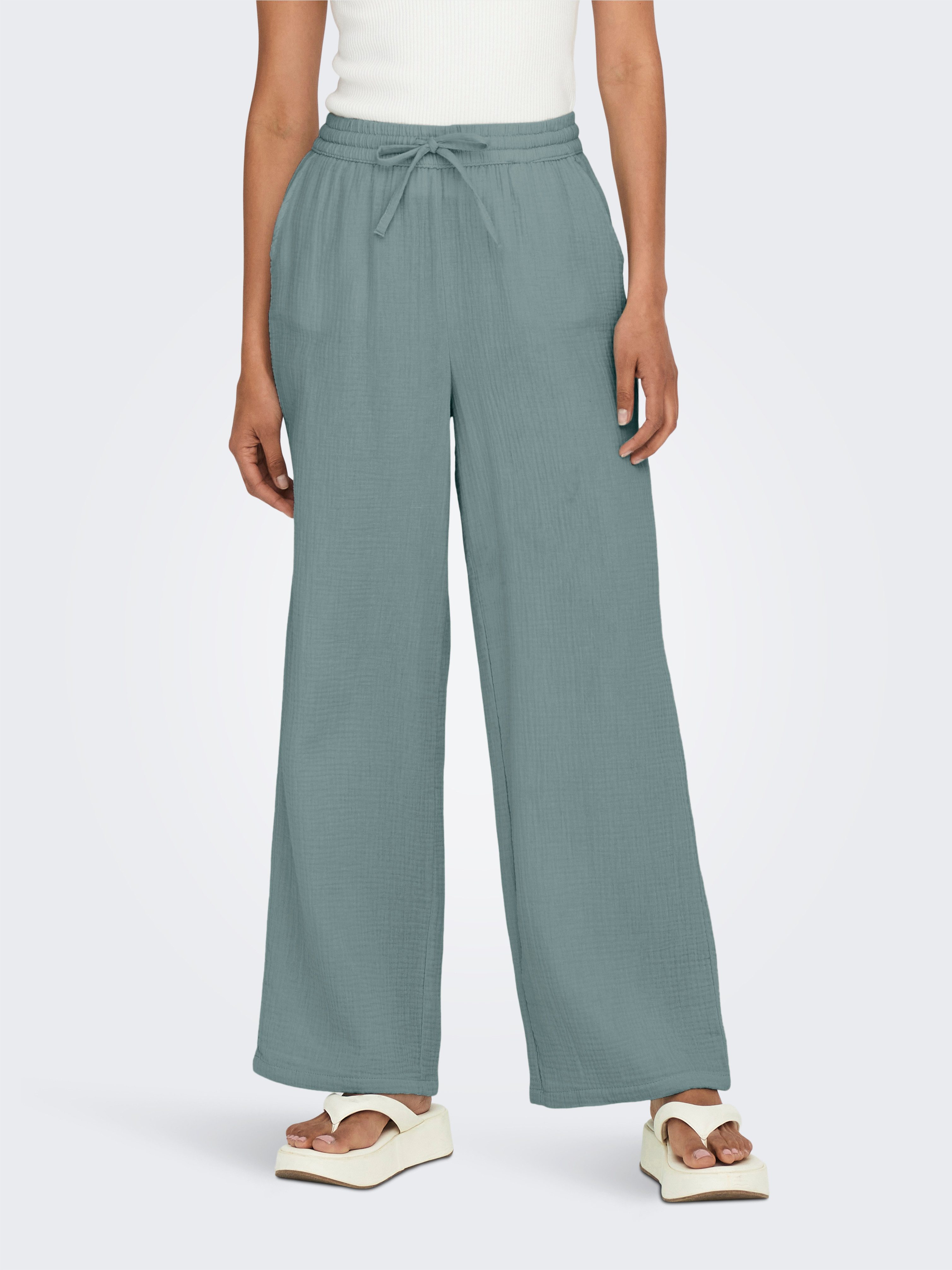 ONLY Jogger Pants ONLTHYRA LONG PANT NOOS WVN