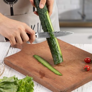 Coisini Allzweckmesser 5 Zoll Gemüsemesser Küchenmesser Obstmesser