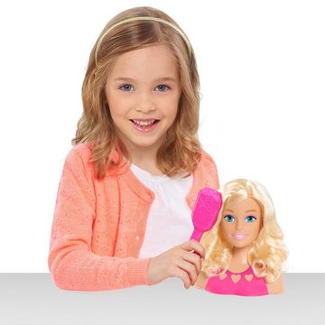 JustPlay Frisierkopf Barbie Mini Blonde Styling Head